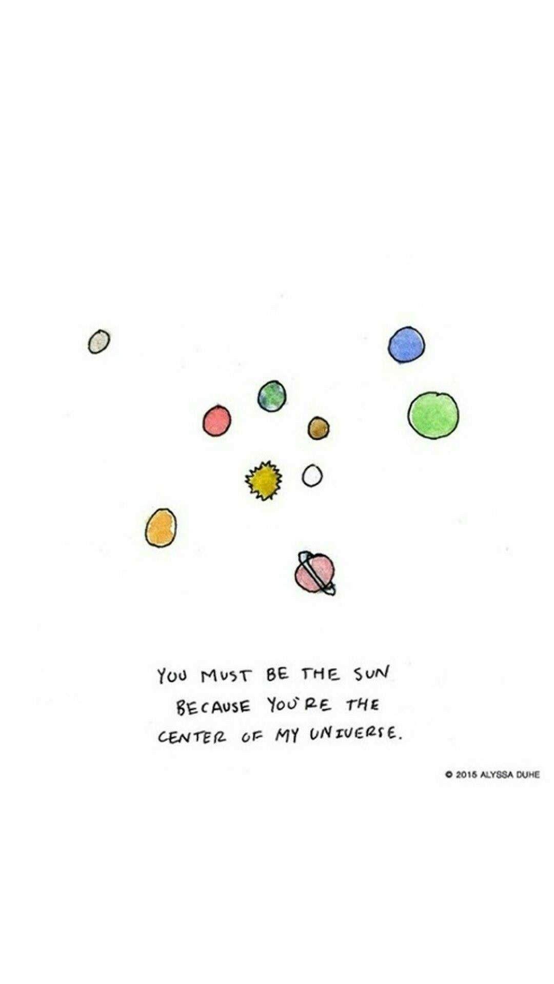 1080x1920 You are my sun and my stars, and guess whose the moon?? ❤️