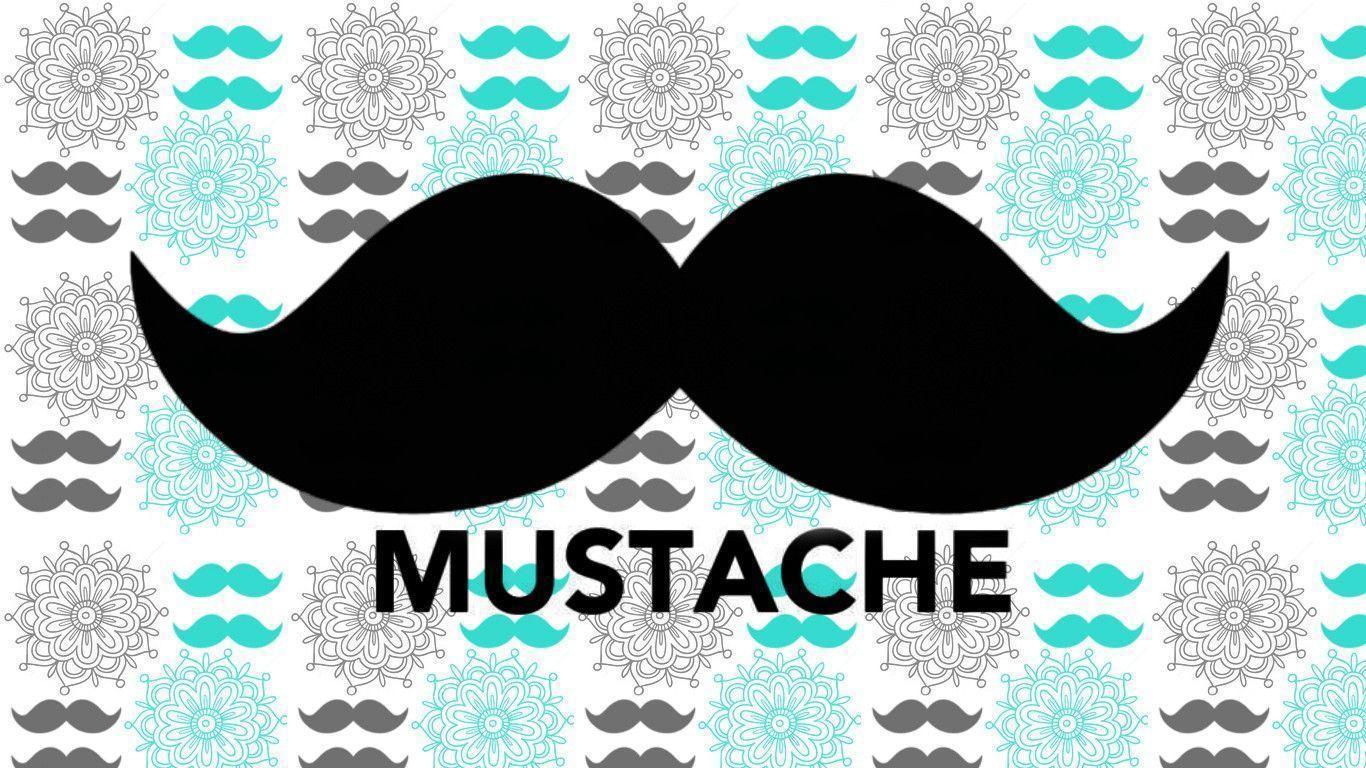 1366x768 Image Gallery Mustache Wallpaper