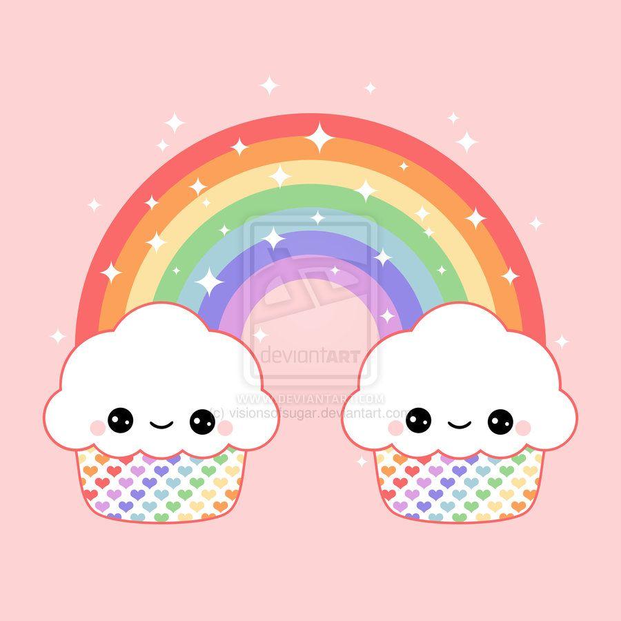 900x900 Cute Rainbow Mustache Wallpaper