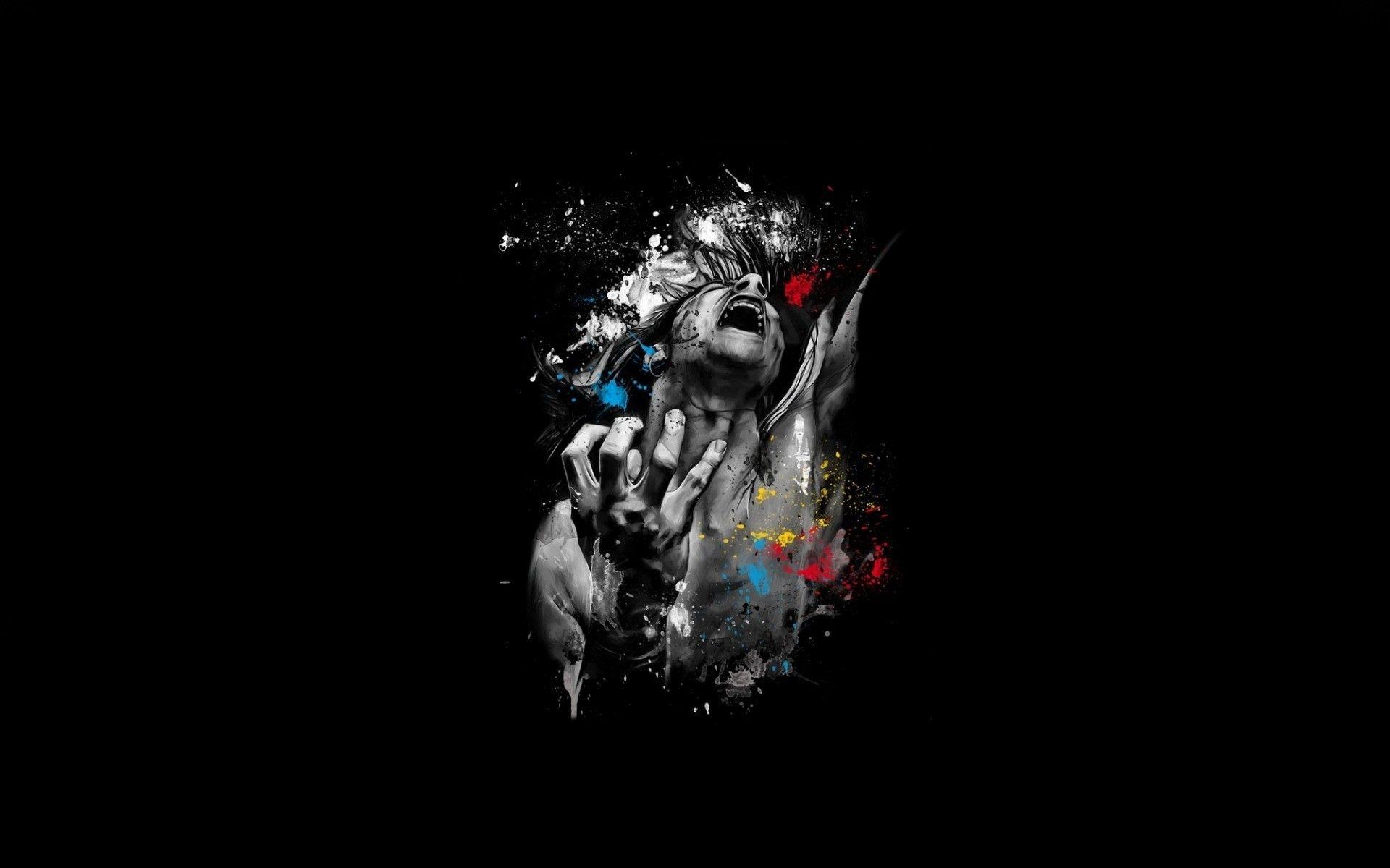 1920x1200 Women in Pain