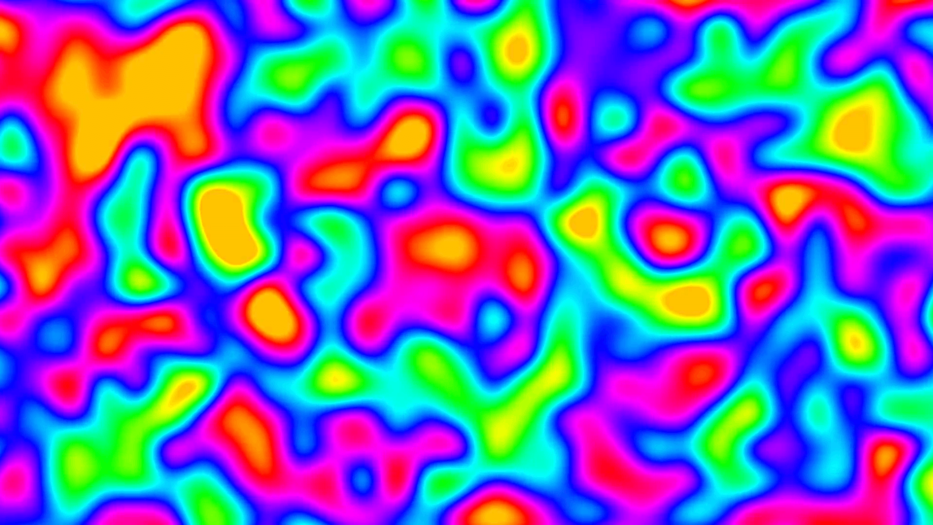 1920x1080 Alien Dream Psychedelic Abstract Flowing Fractal Color Cycle