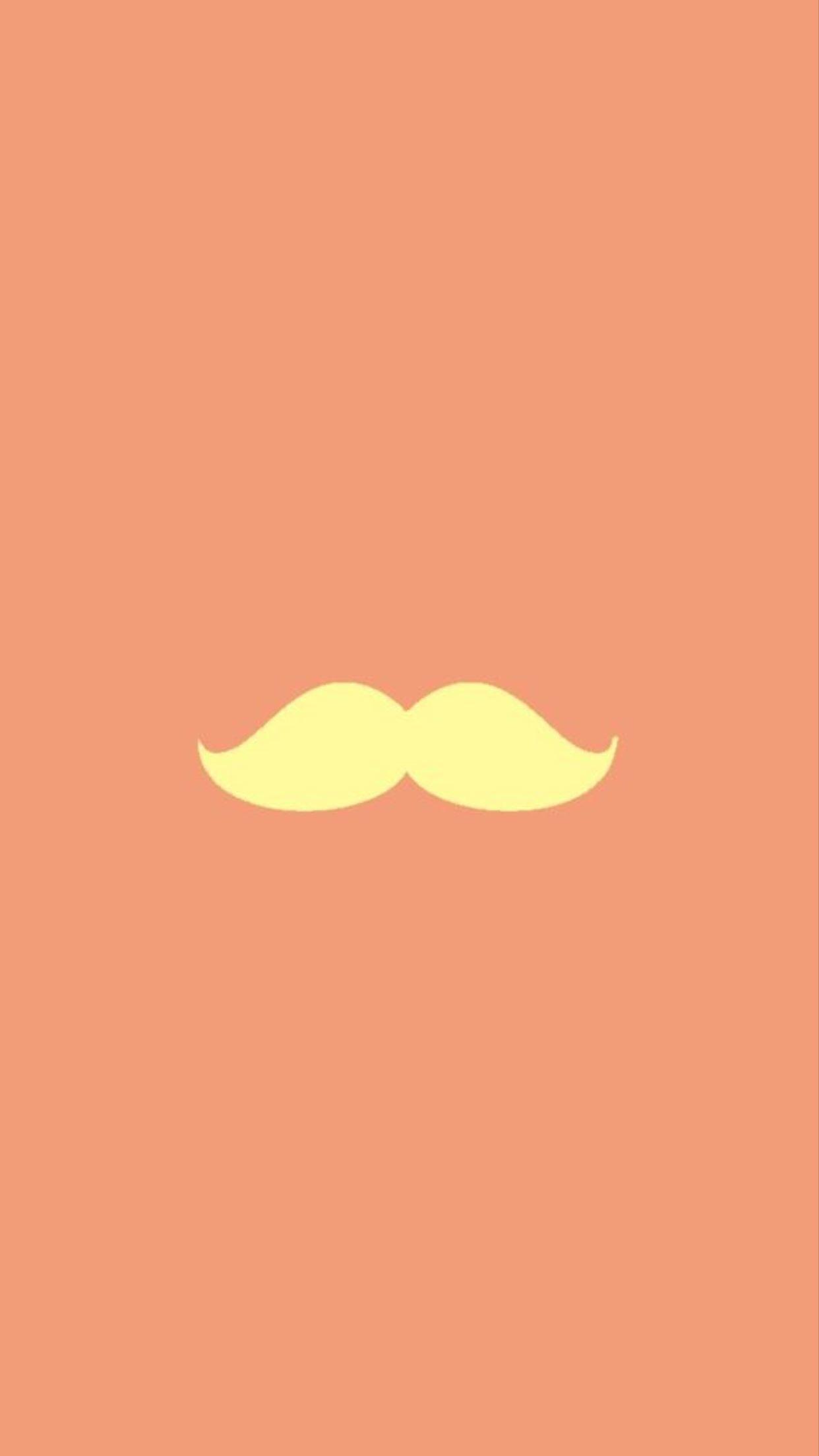 1242x2208 Mustache Wallpaper For iPhone 6