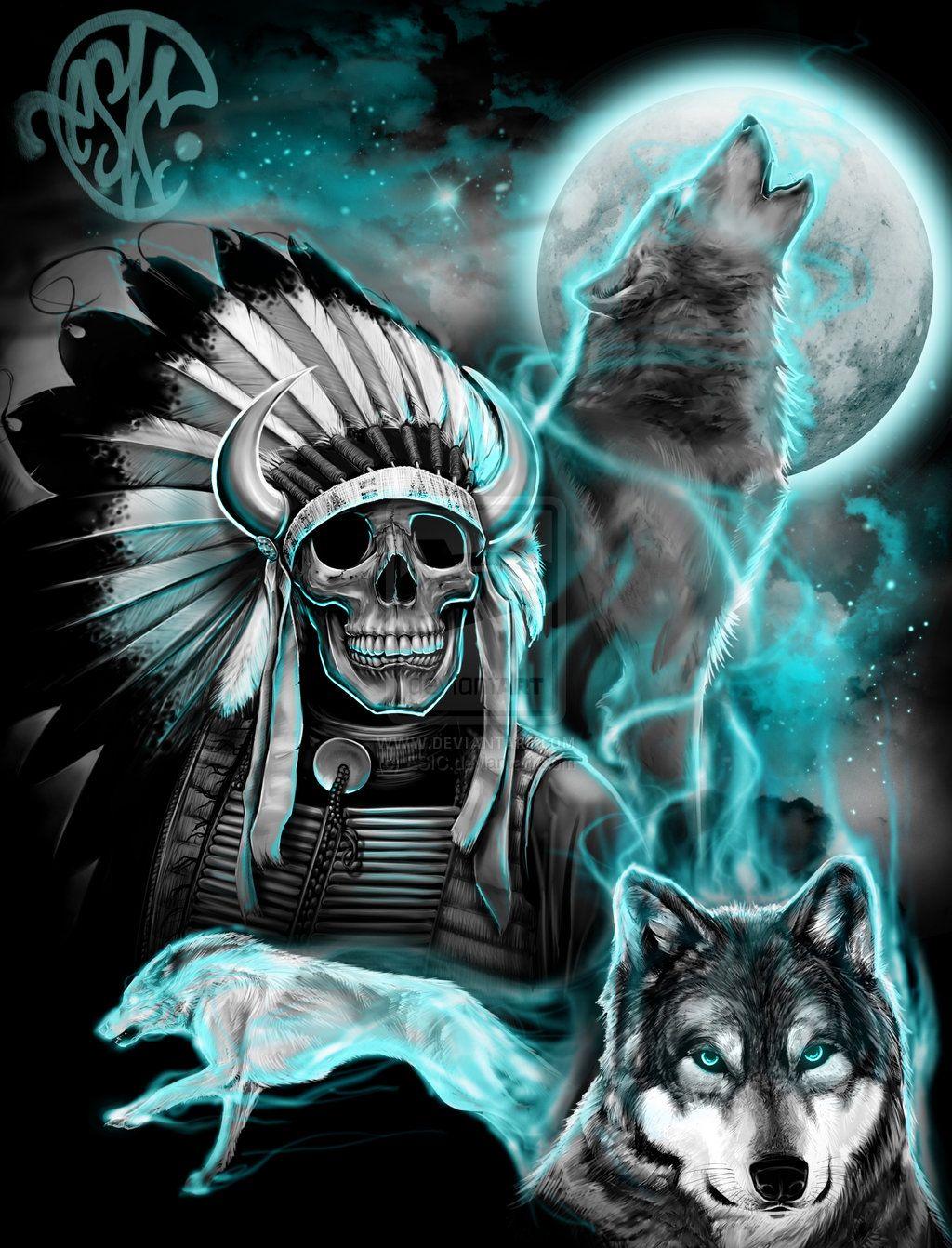 werewolf grim reaper art
