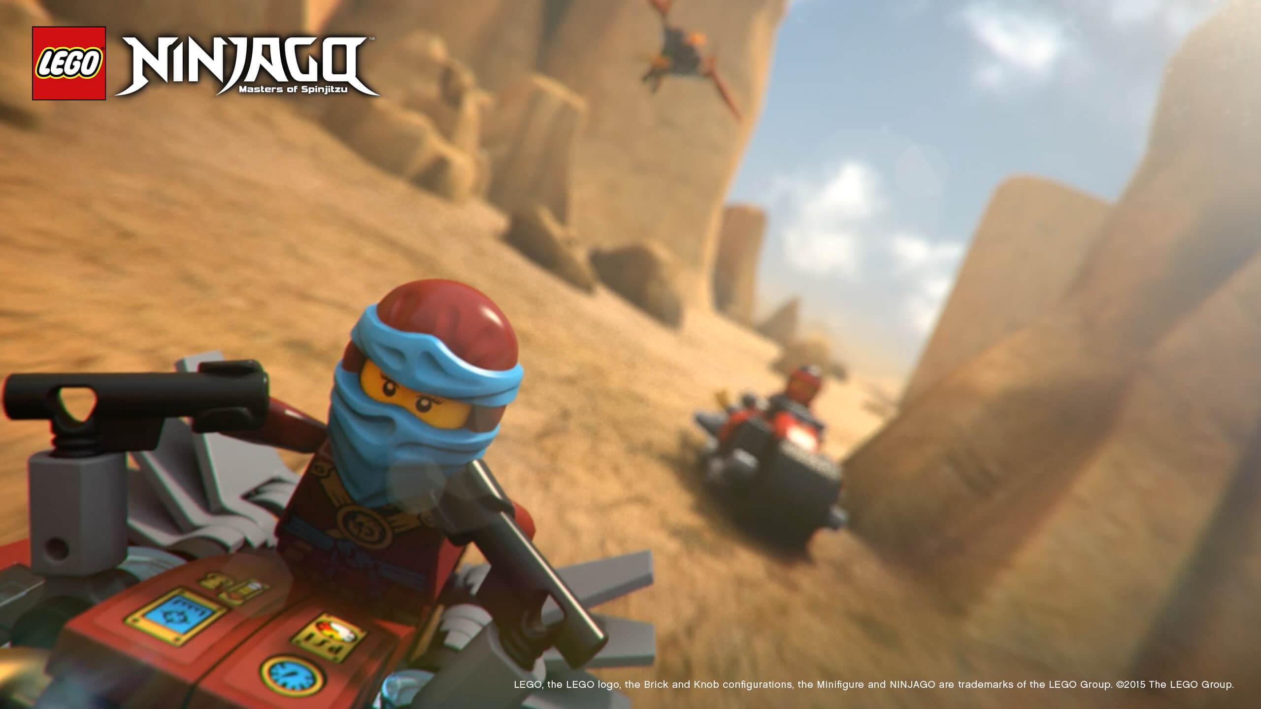 2560x1440 Kids N Fun.com. Wallpaper Lego Ninjago Nya 2