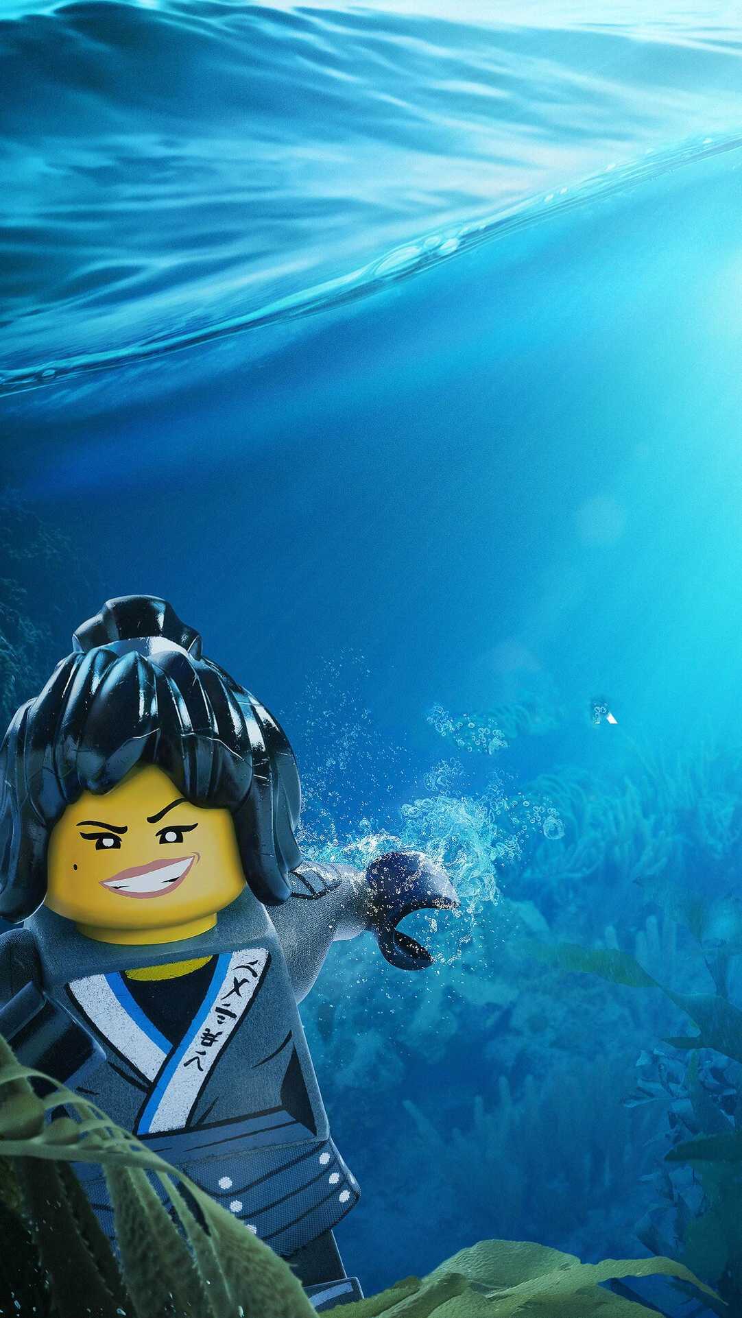 1082x1922 Nya The LEGO Ninjago Movie HD Wallpaper