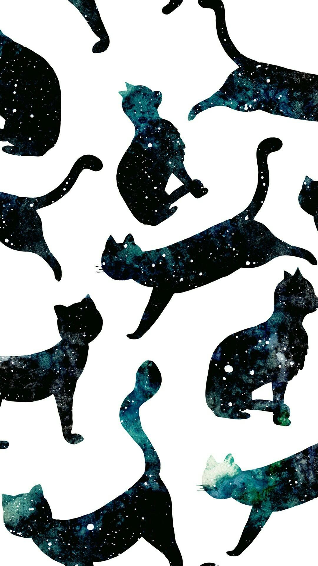 1080x1920 Trippy Cat Wallpaper (1080x1920)