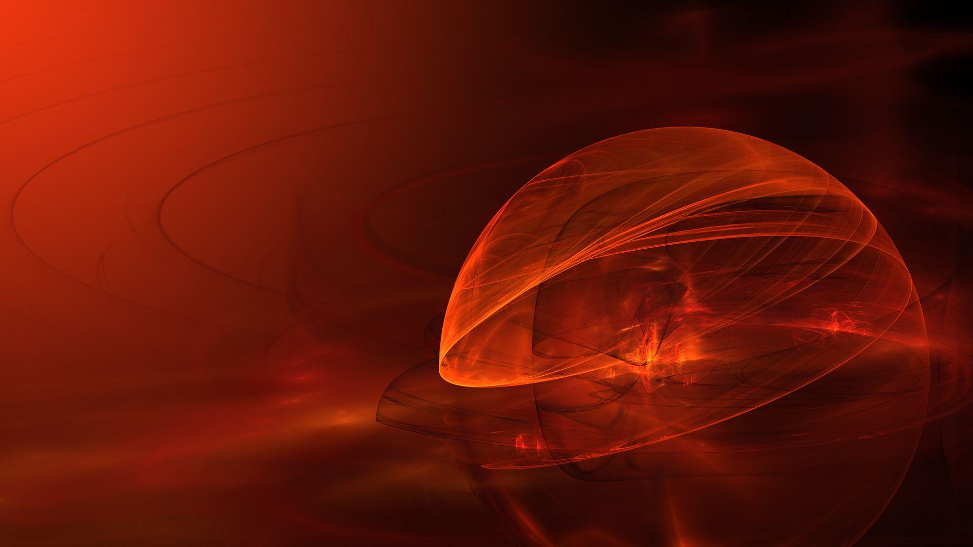 1920x1080 3D Fractal Abstract Orange 4k Laptop Full HD 1080P HD 4k