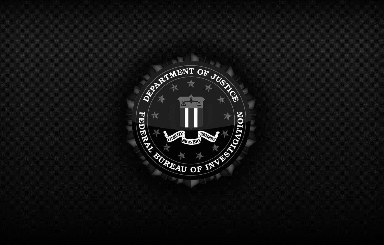 Wallpaper Black, Logo, The FBI, FBI For Mobile And Desktop, Section