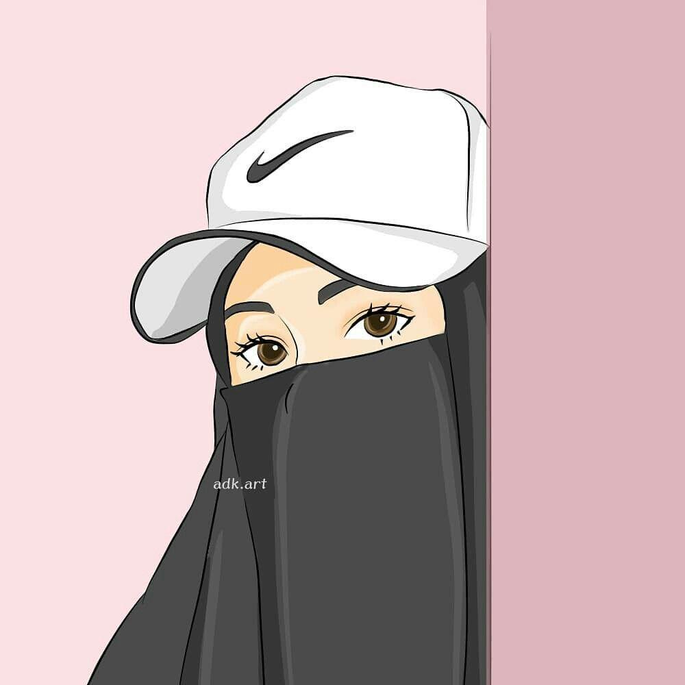 1000x1000 Hijab Art Wallpaper