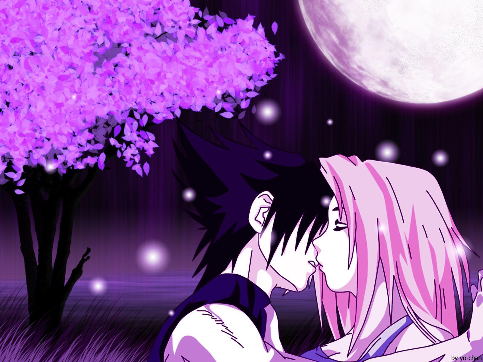 1600x1200 Sasuke Loves Sakura Wallpaper