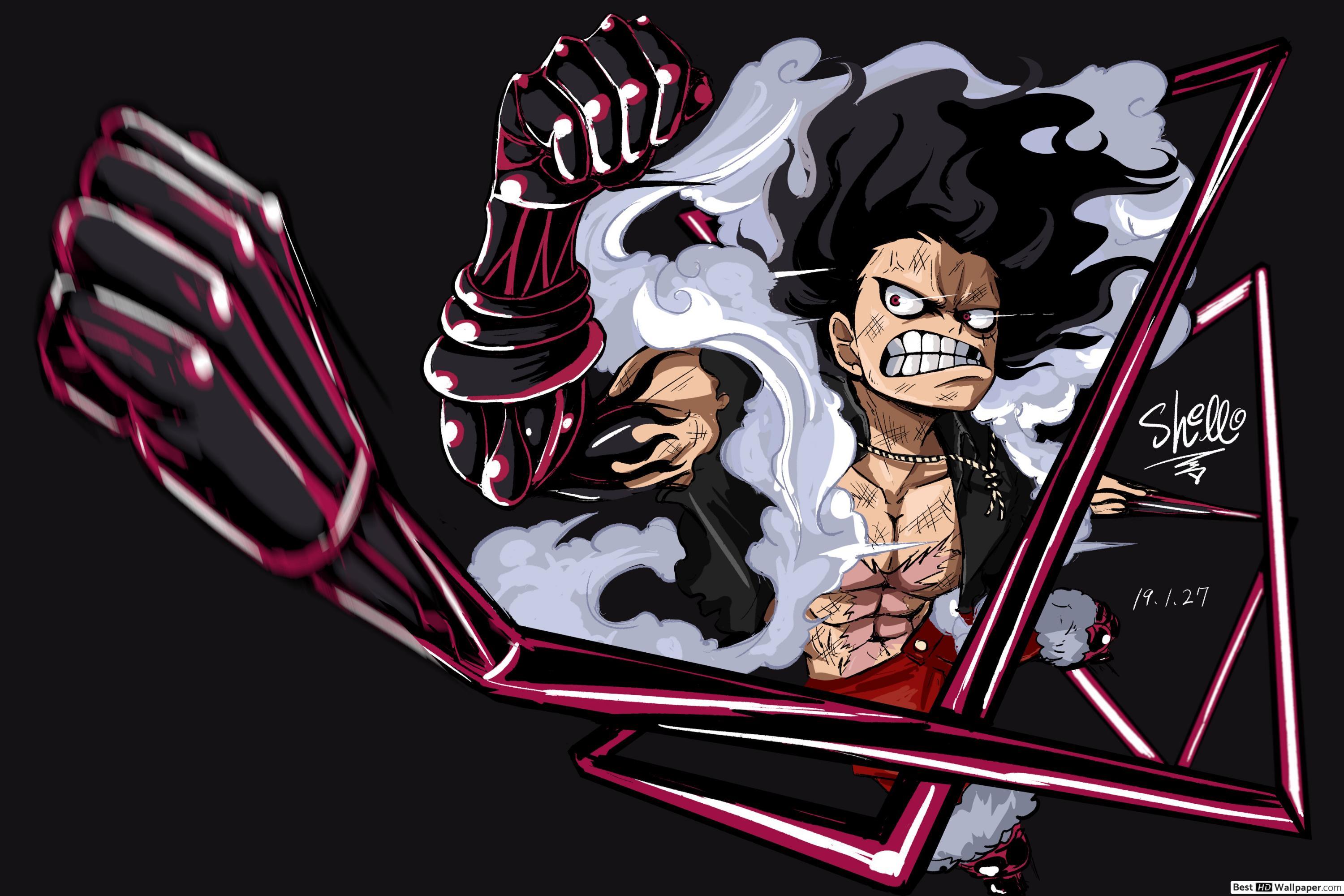 Luffy Gear 2 Wallpapers Top Free Luffy Gear 2 Backgrounds Wallpaperaccess