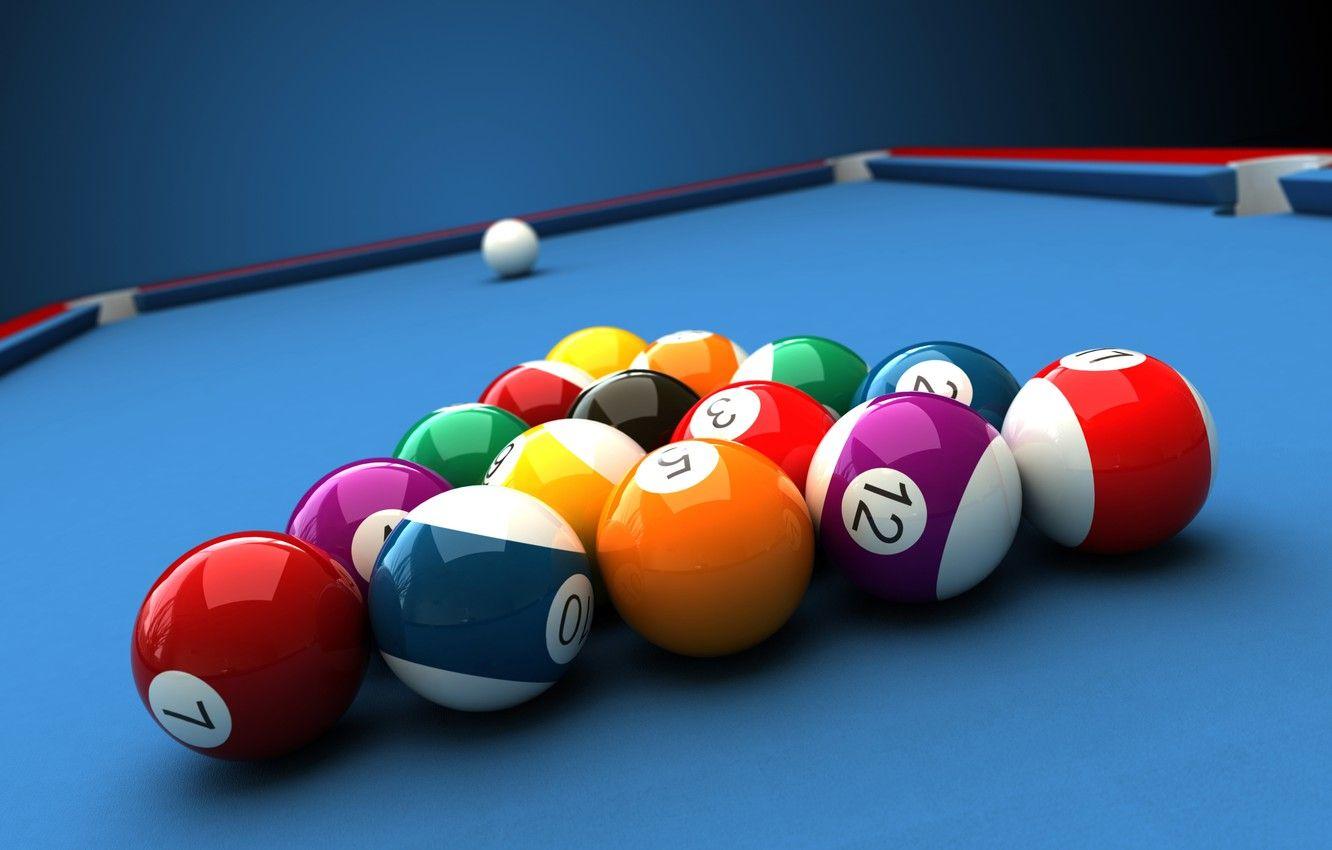 1332x850 Wallpaper white, abstraction, table, balls, the game, ball
