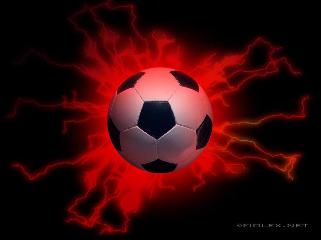 1024x768 Cool Soccer Ball Wallpaper