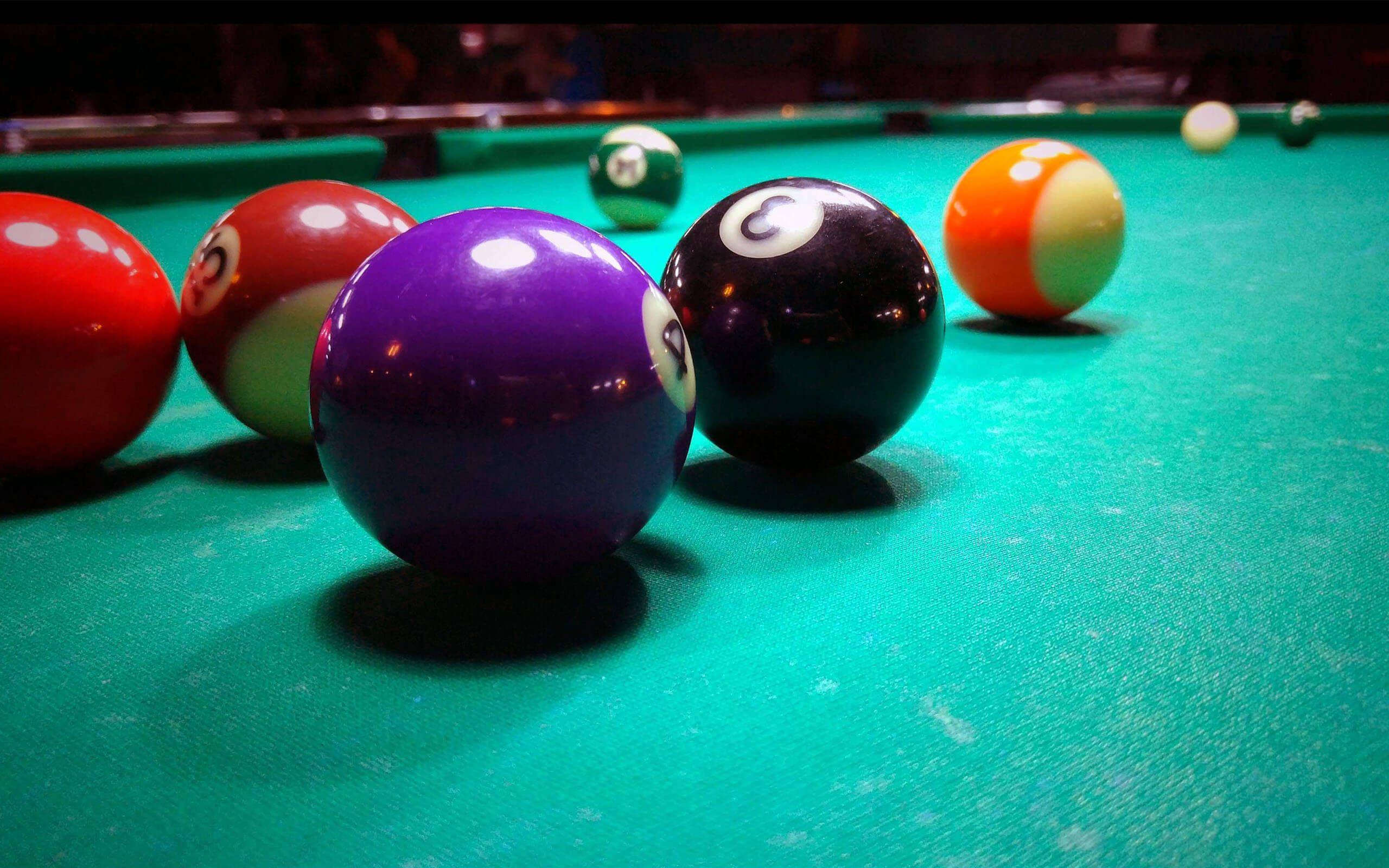 2560x1600 Billiards Green Table HD Wallpaper [2560x1600]