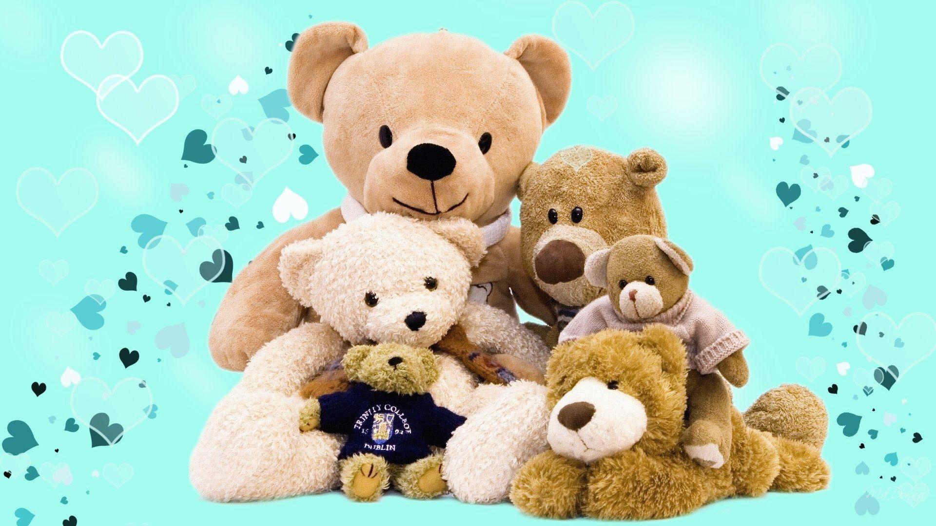 1920x1080 Cute Bear Wallpaper