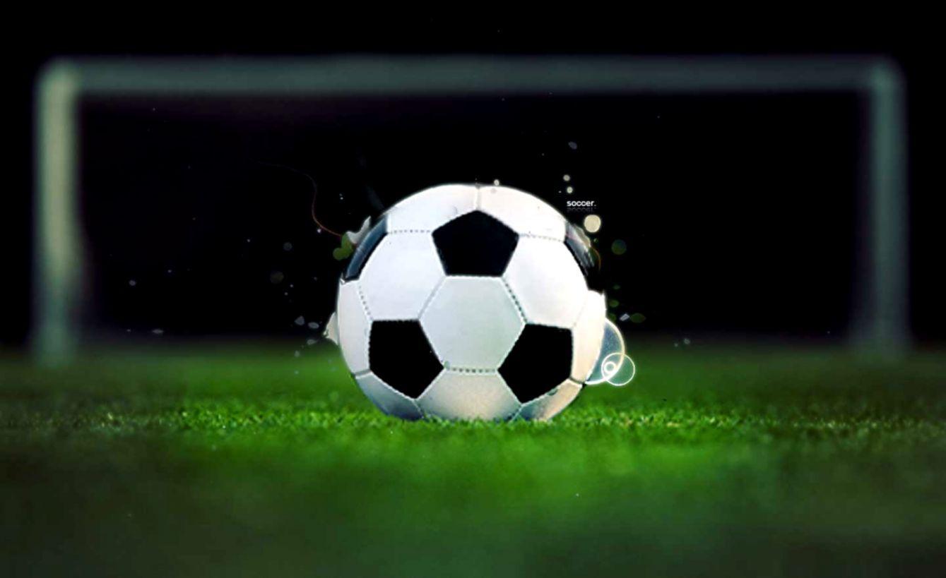 1339x819 Fire Soccer Ball HD Wallpaper