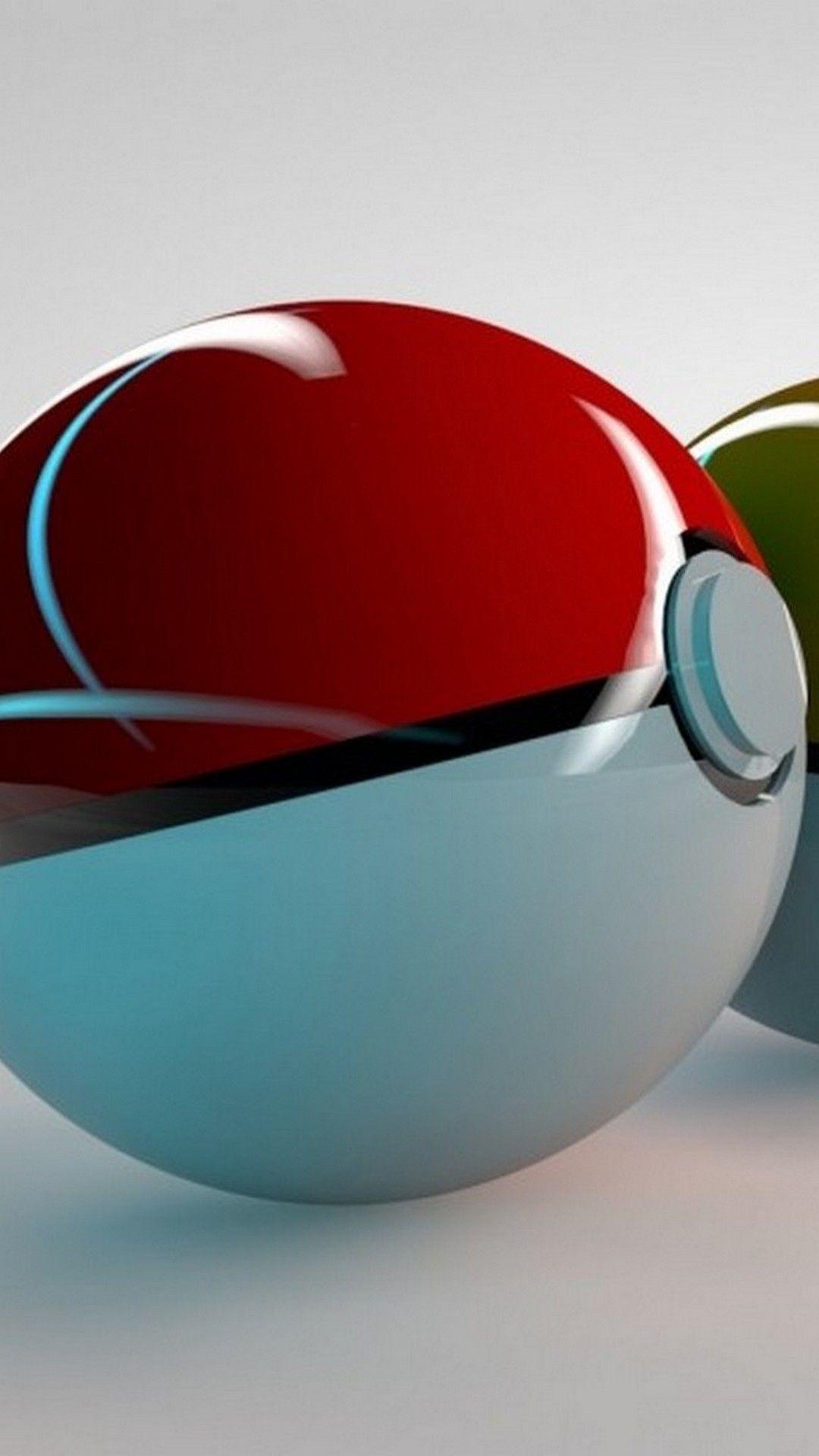 1080x1920 3D Pokemon Ball Wallpaper Android Android Wallpaper