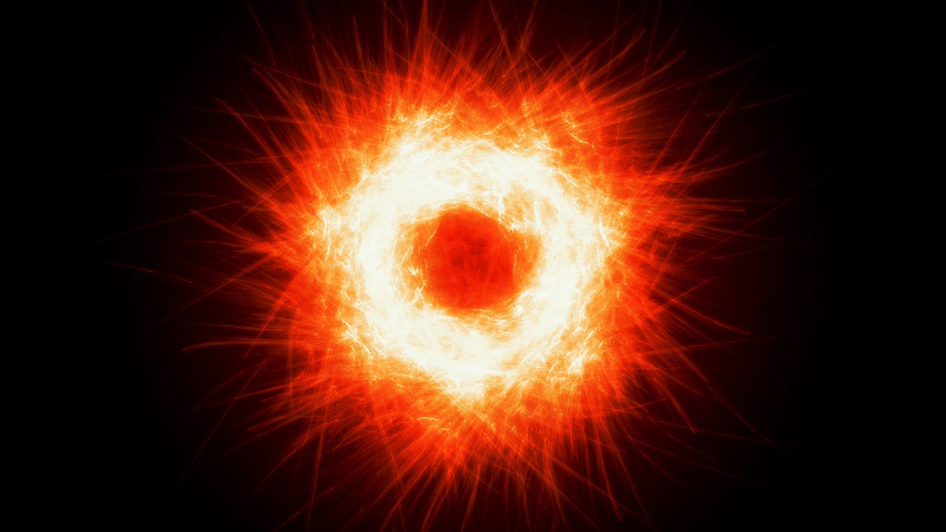 1920x1080 Fire Ball desktop PC and Mac wallpaper