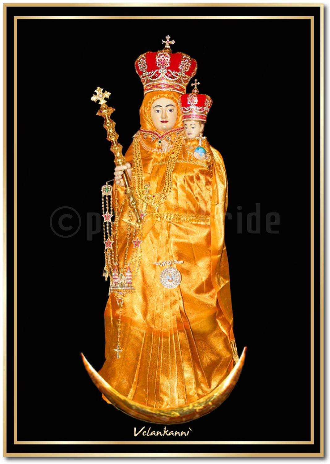 1068x1500 Our Lady of Velankanni I Velankanni Matha I Jesus Christ I Wall Poster A3 Fine Art Print posters in India art, film, design, movie, music, nature and educational