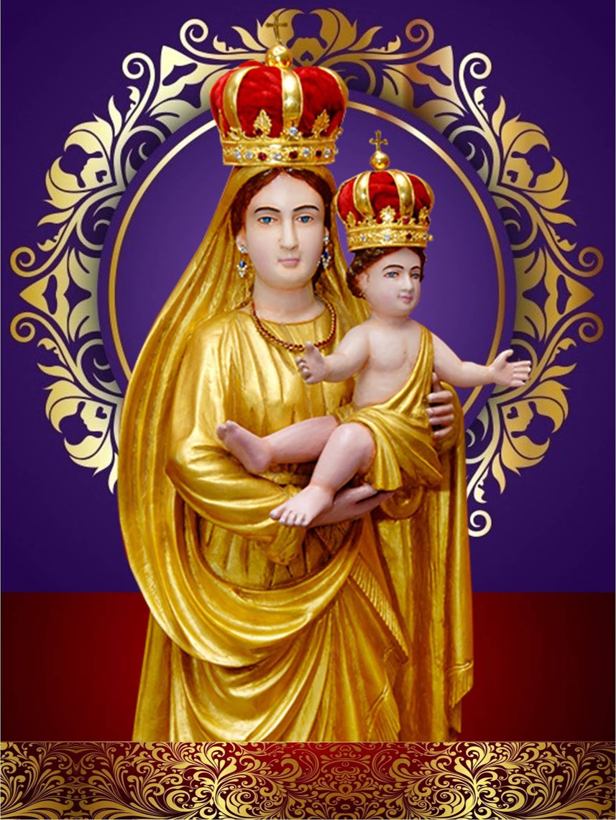 1202x1600 Vailankanni Matha: Our Lady of Good Health of Velankanni, Pray