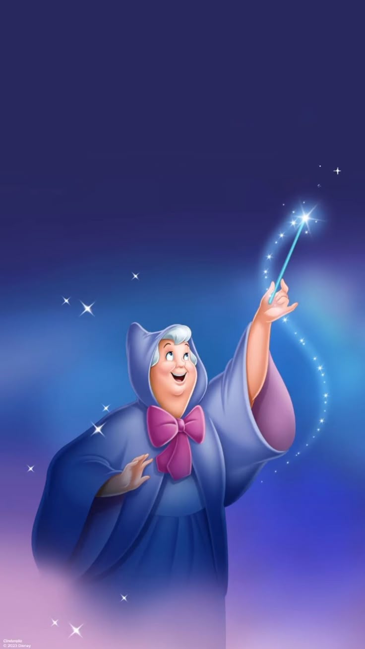 736x1308 Fairy godmother picture. Fairy godmother background, Fairy godmother wallpaper, Disney magic