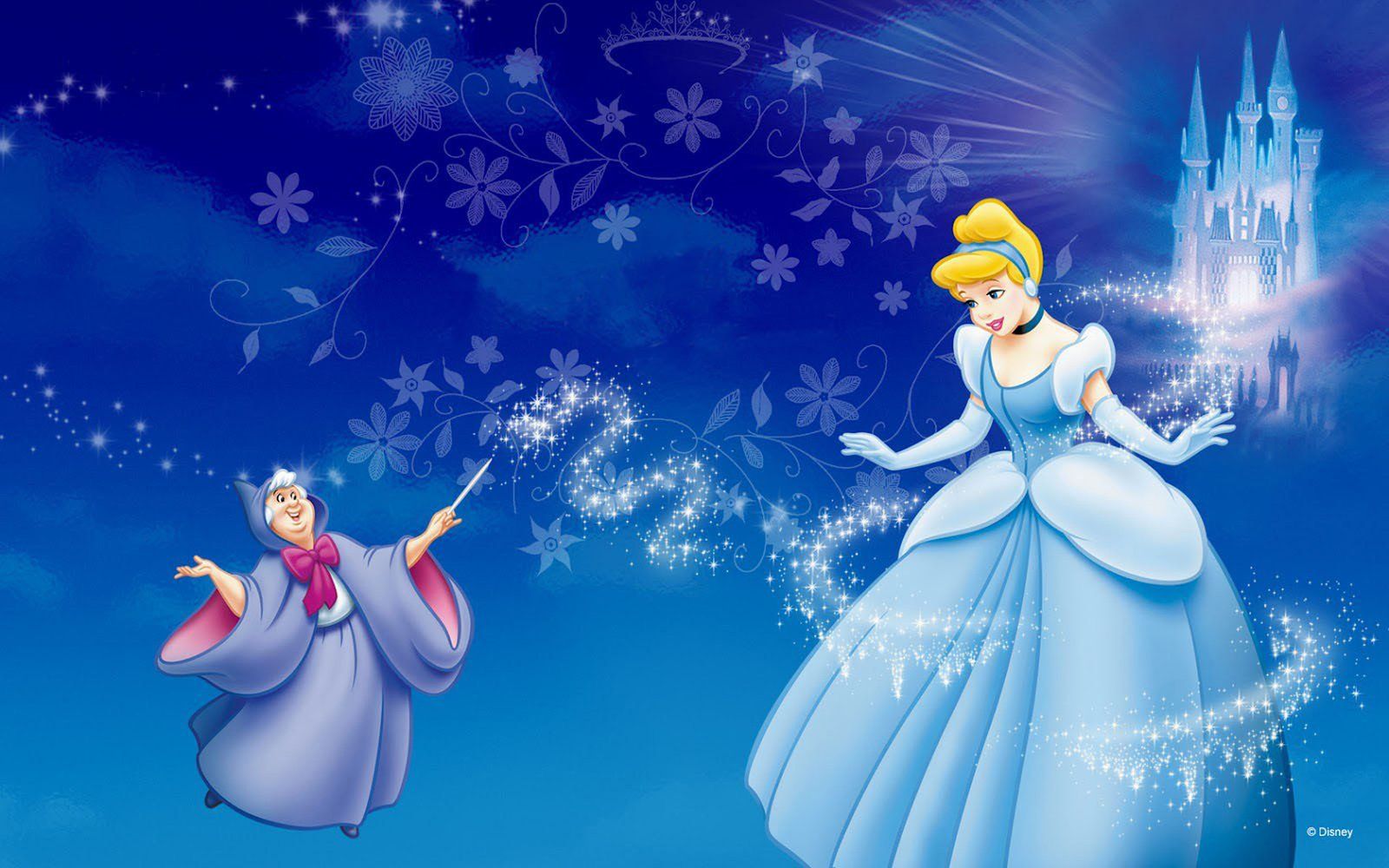 1600x1000 Disney Princess Cinderella And Fairy Godmother Wallpaper High Quality 1920x1200 :