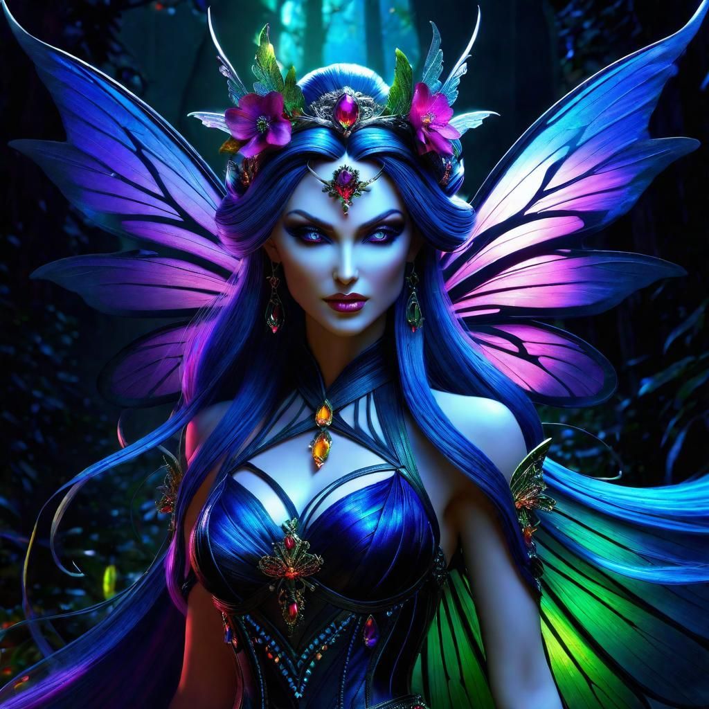 1024x1024 Evil Fairy Godmother Evil Fairy with Amazing Dep