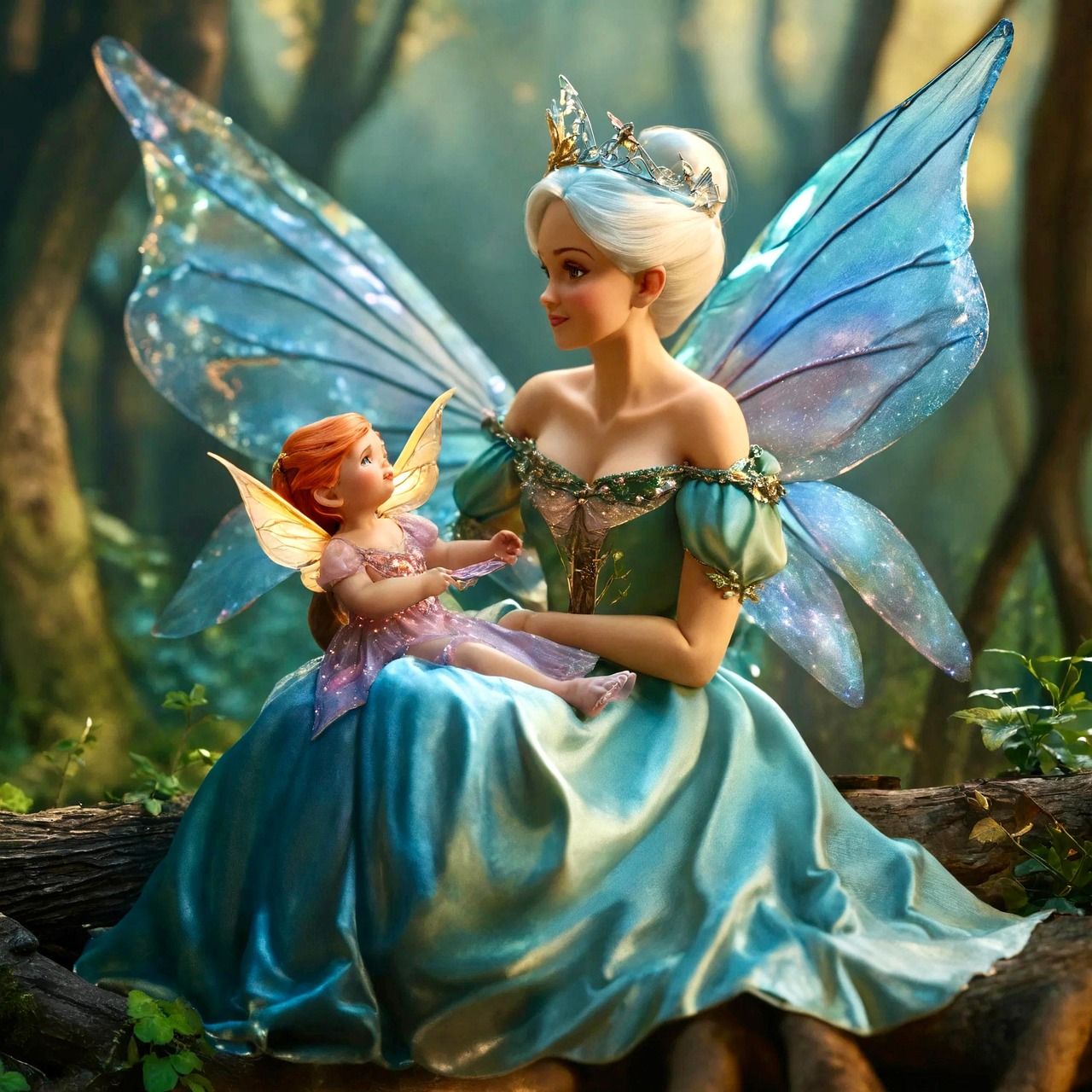 1280x1280 Download Forest Nature Fairy. Royalty Free Stock Illustration Image