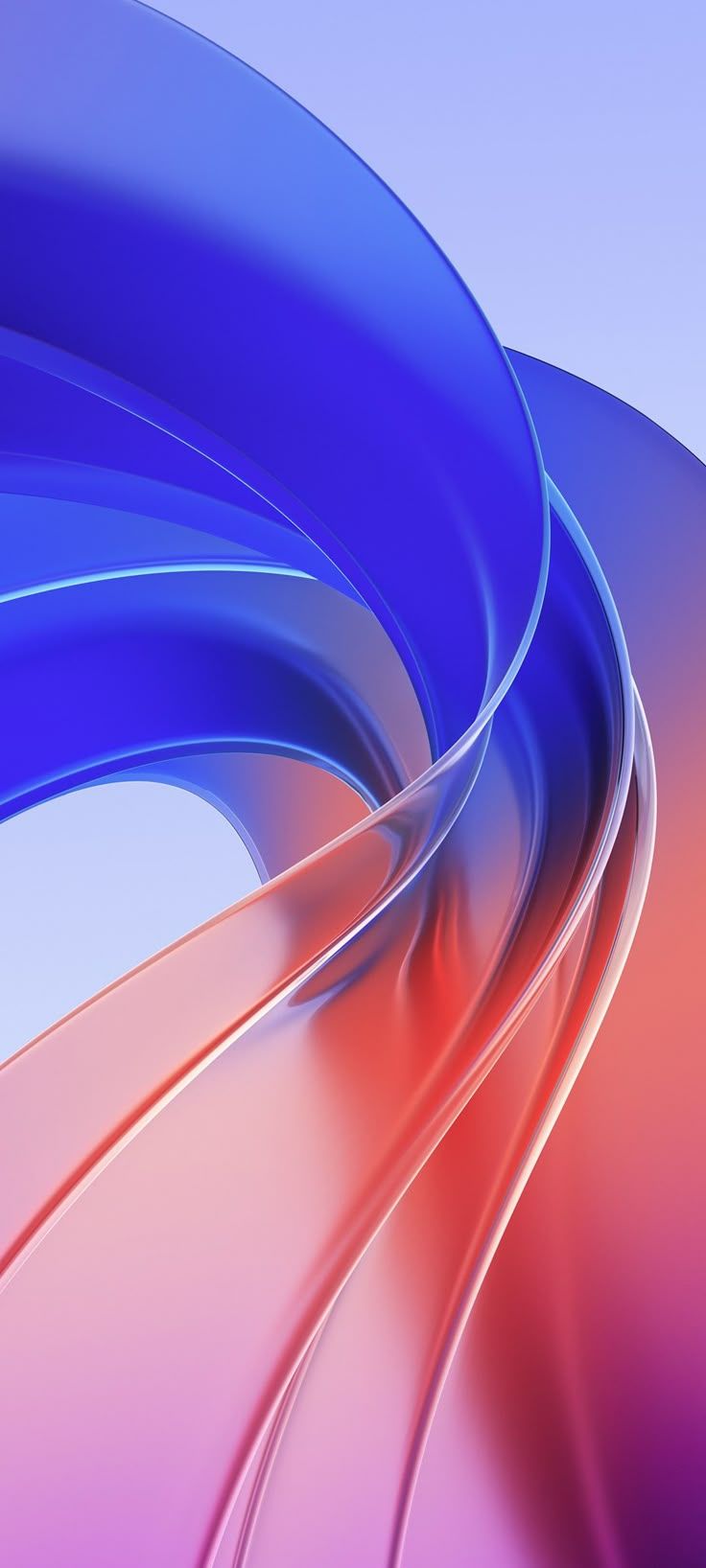 736x1636 Oppo Wallpaper and Pink Abstract Curves. Fond d'écran iphone nature, Fond d'écran