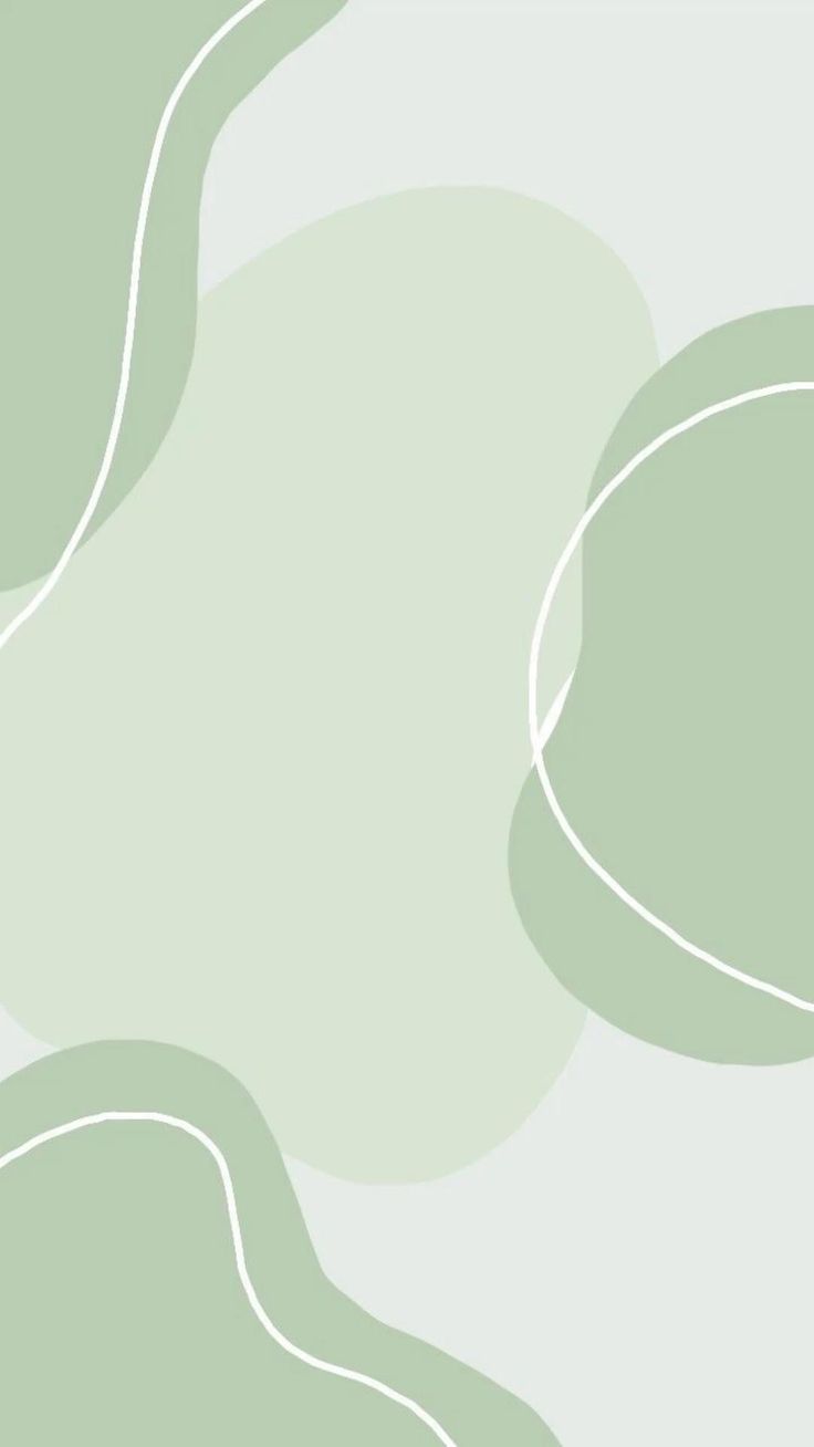 736x1308 Green and White Abstract Wallpaper with Wavy Lines. iPad background aesthetic sage green, Pastel green and white wallpaper, iPad wallpaper aesthetic minimalist sage green