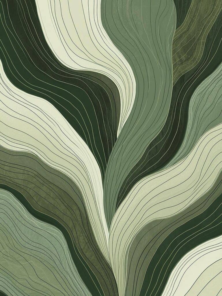 769x1024 Pretty Sage Green iPad Wallpaper Background Sketch & Doodle Club