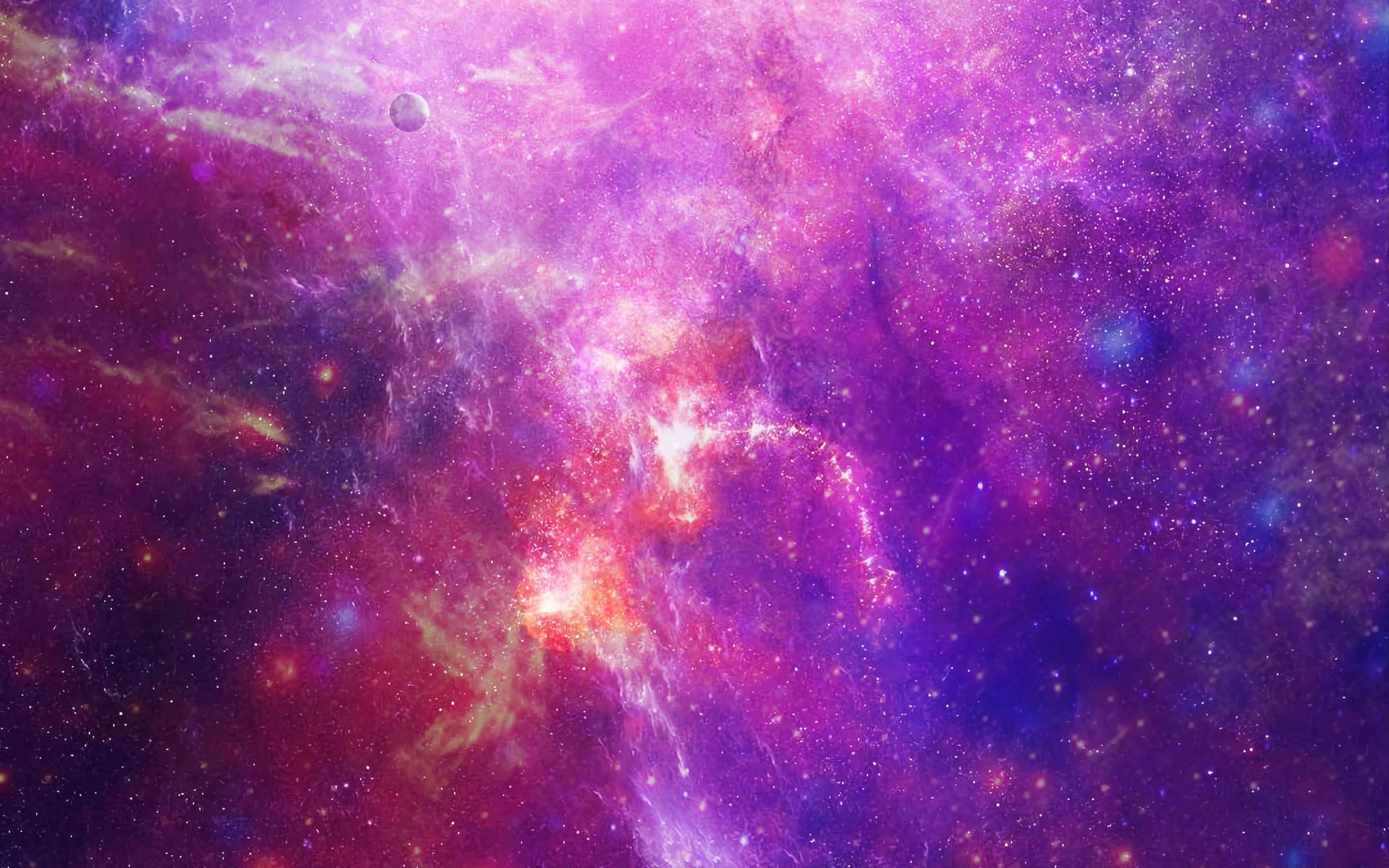 1920x1200 Download wallpaper 1920x1200 space, nebula, galaxy, stars, bright, saturated widescreen 16:10 HD background