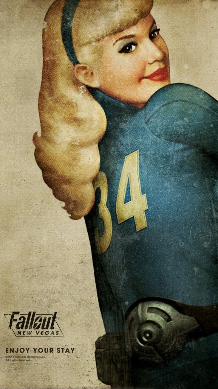 750x1334 Vault Girl Retro Pin Up