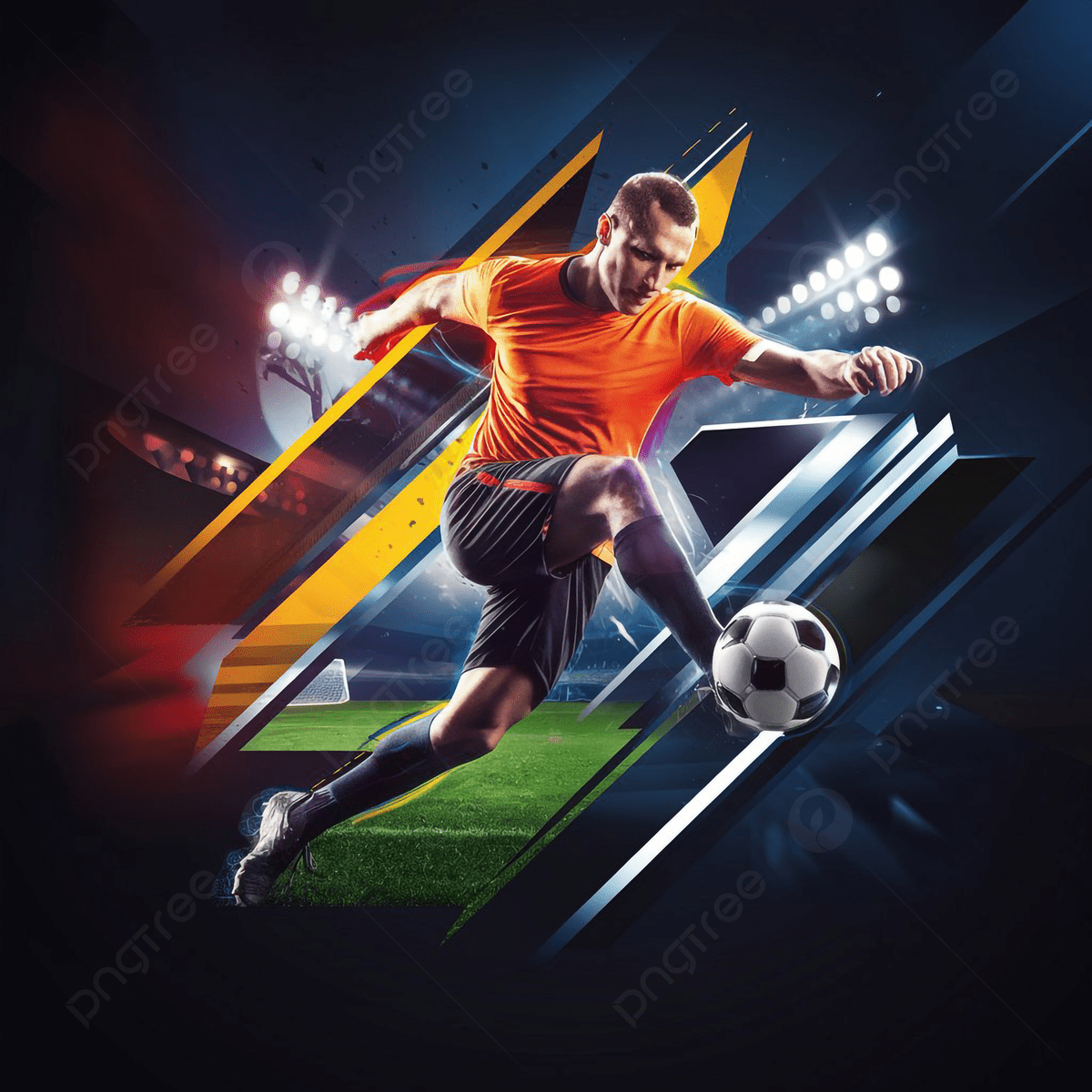 1200x1200 The Football Player In Action On Phone Mobile Concept, Soccer, Sport, Athlete Background Image And Wallpaper for Free Download
