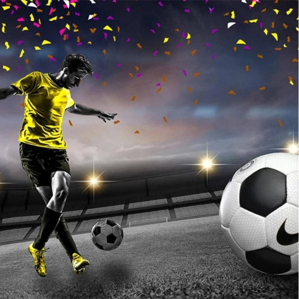 1000x999 Custom 3D Wallpaper Modern Creative Football Field Sport Mural Wallpaper KTV Bar Clubs Background Decor 3D Waterproof Stickers 400X280cm : Buy Online At Best Price In KSA Is Now Amazon.sa: DIY