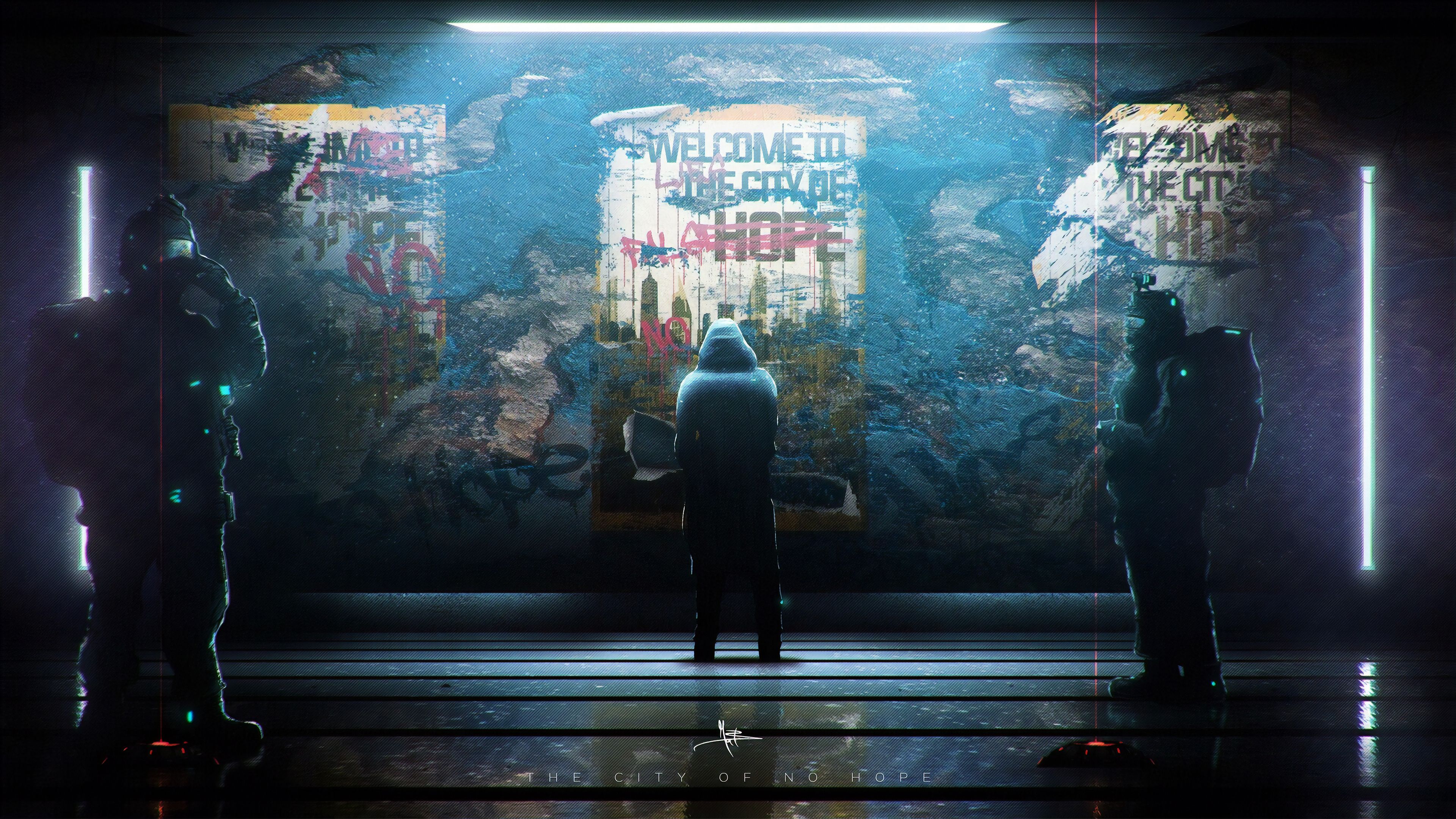 3840x2160 City Of No Hope 4k Wallpaper, HD Artist Wallpaper, 4k Wallpaper, Image, Background, Photos and Picture