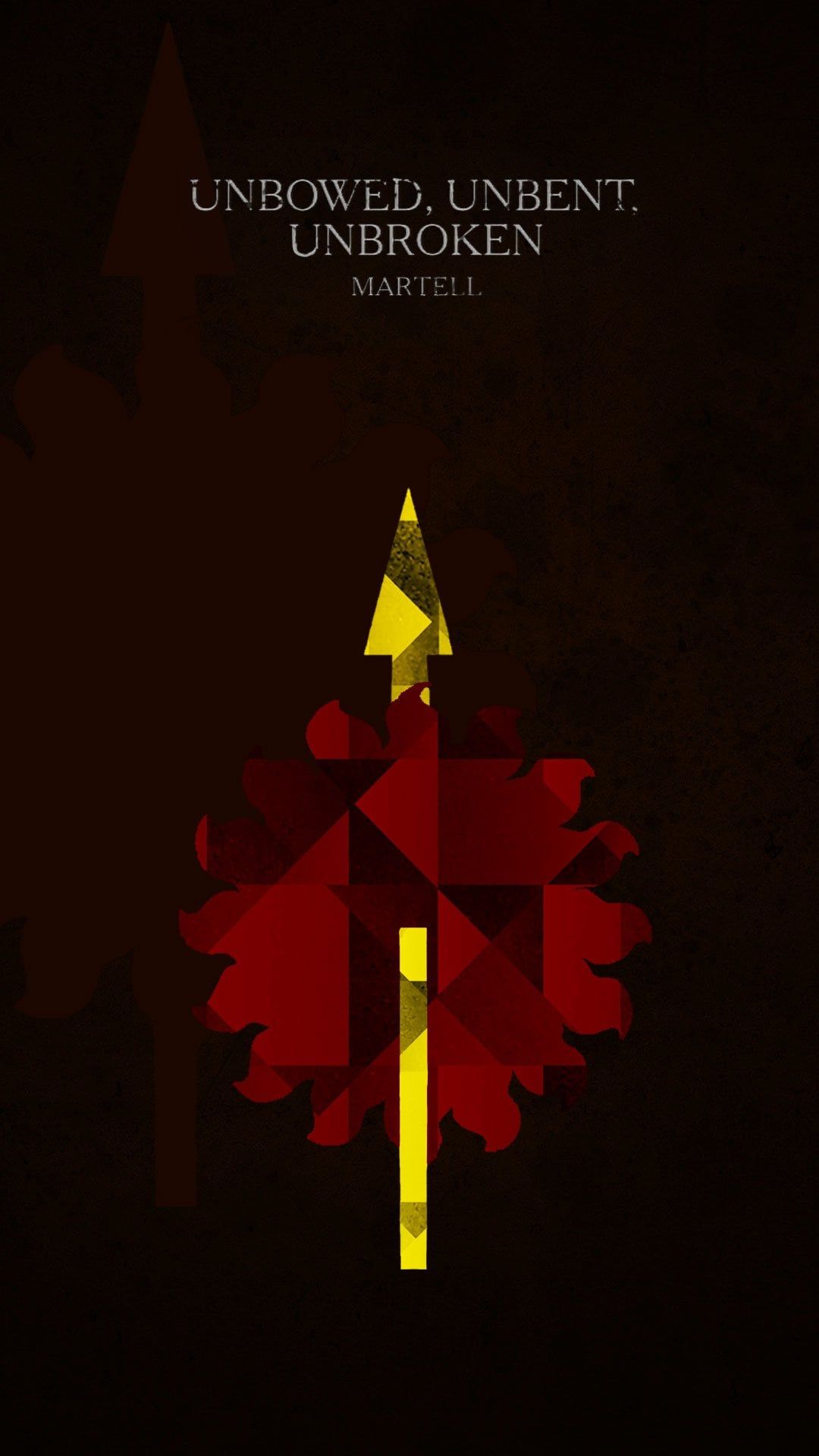 1080x1920 No Spoilers Martell sigil mobile wallpaper. Hope you guys like it