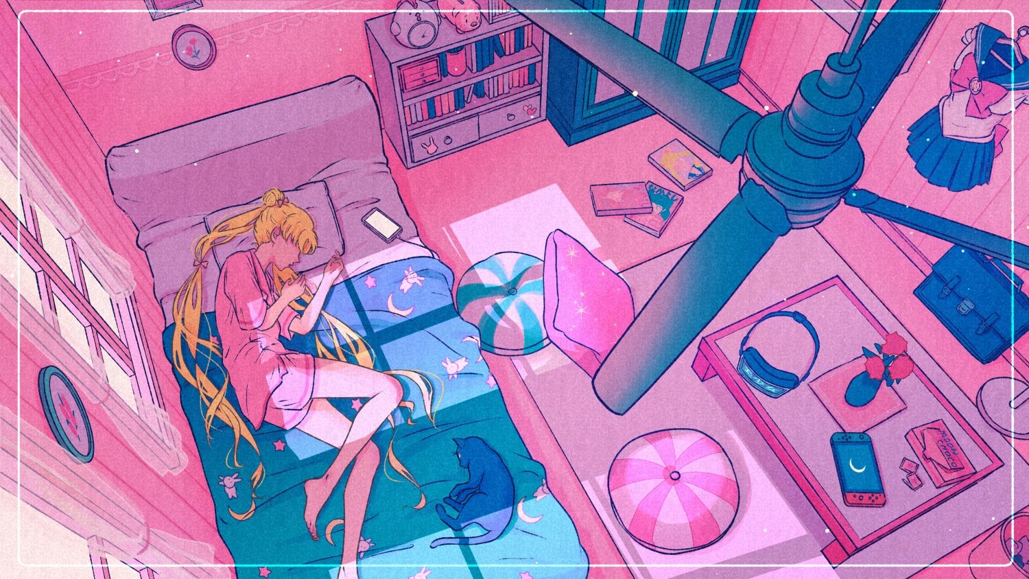 1500x844 Fanart Friday, Too: Lo Fi Sailor Moon