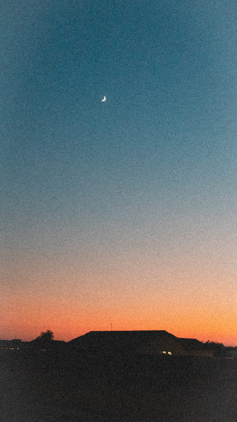800x1422 Suburban Twilight Zone, aesthetic, dusk, lofi, retro, retrowave, skyscape, sunset, HD phone wallpaper