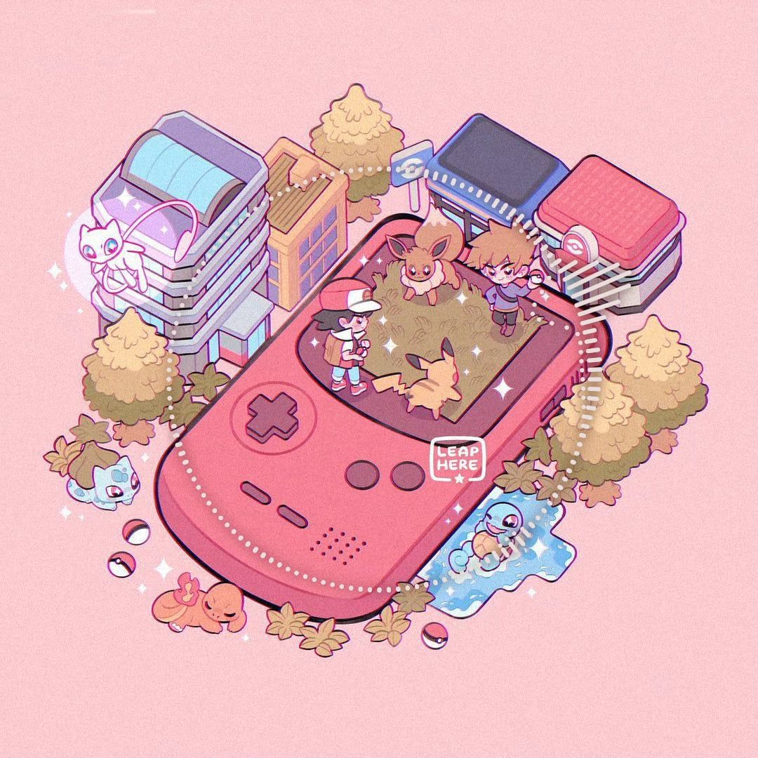 1080x1080 [OC Title Themeémon Red and Blue lofi