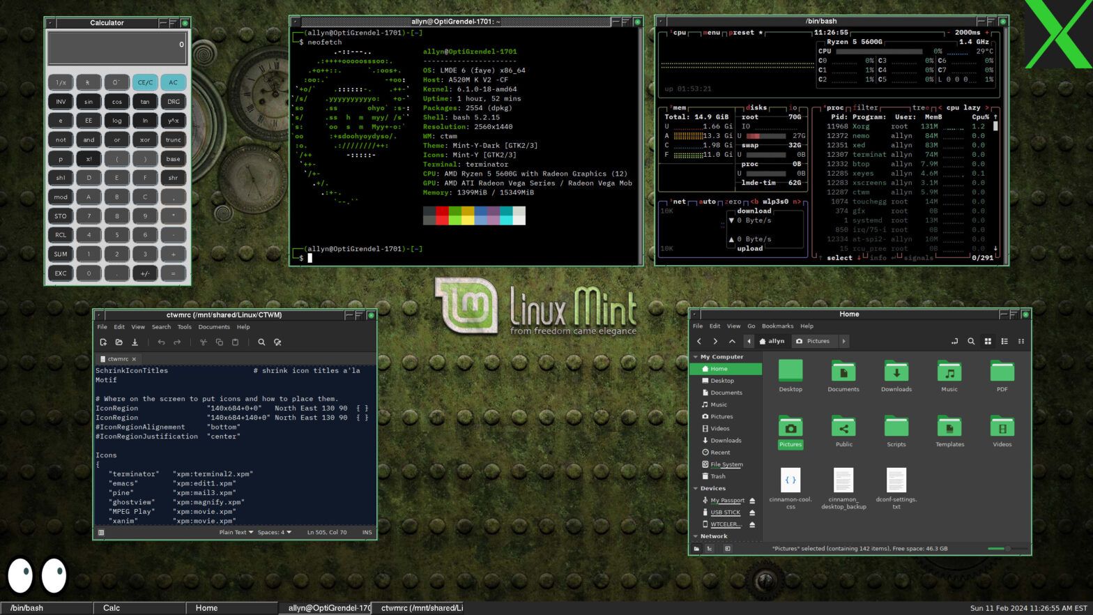1568x882 Revisiting a Retro Linux Desktop