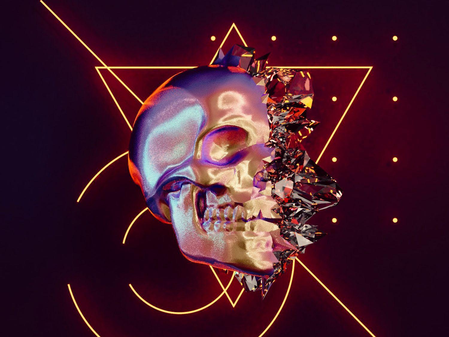 1500x1125 Skulls Wall Paper