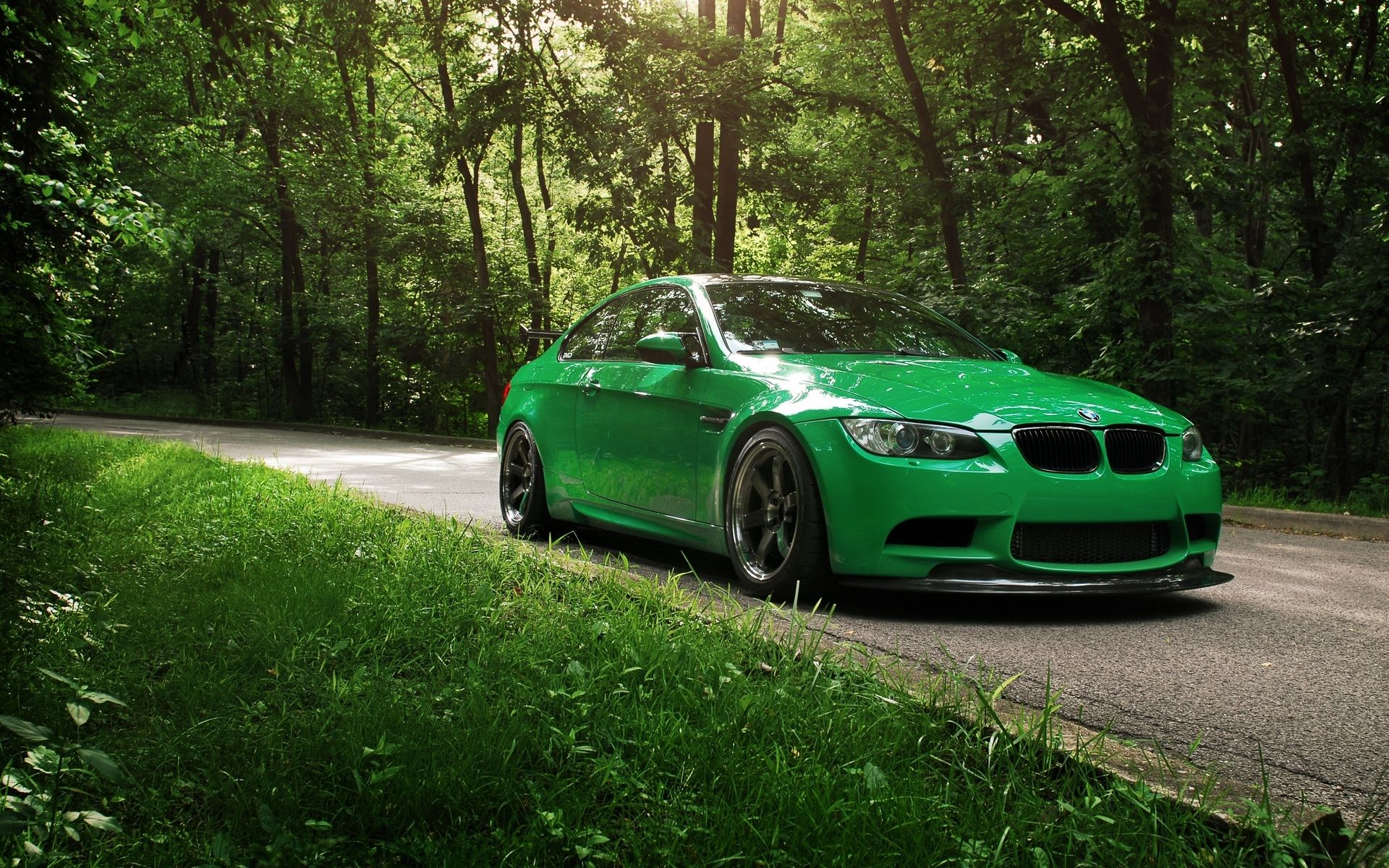 1920x1200 bmw, Vehicles, Cars, Auto, Tuning, Wheels, Roads, Trees, Forest, Nature, Grass, Green, Stance Wallpaper HD / Desktop and Mobile Background