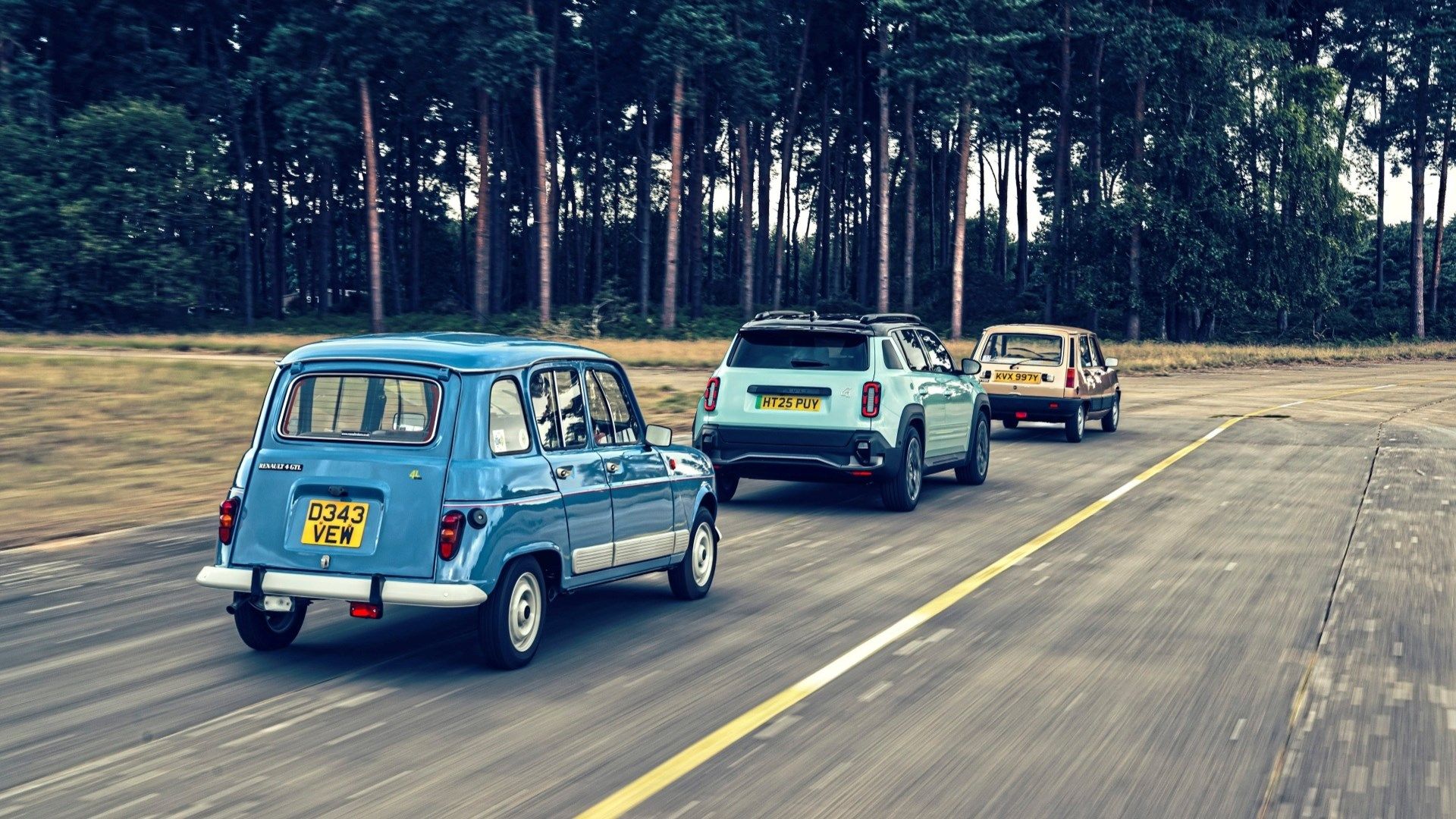 1920x1080 Vive La Évolution: Renault's New 4 E Tech Meets Brand's Small Car Icons