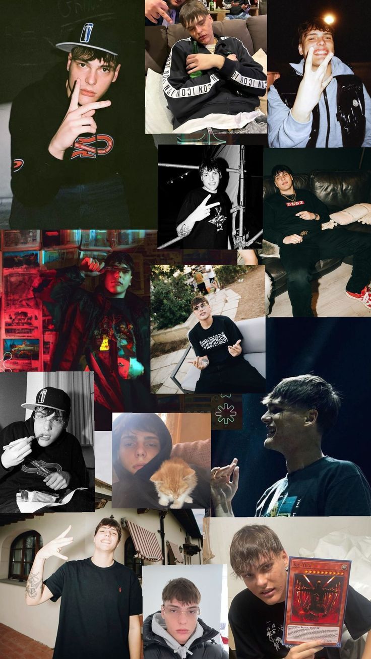 736x1308 Check out Fuckitskaii's Shuffles Kid Yugi wallpaper spero vi piaccia<33 #wallpapercollage #rapper