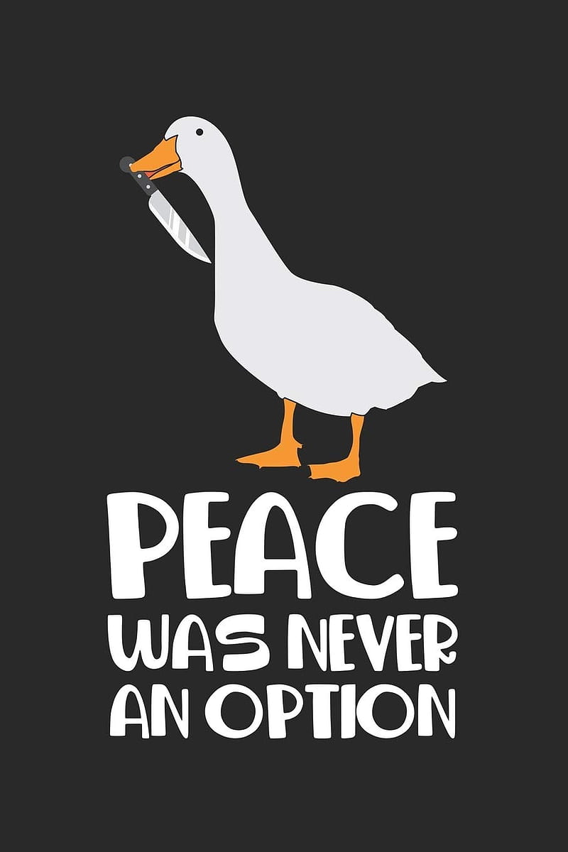 800x1200 Honk honk, game, goose, knife, option, peace, swan, untitled goose game, videogame, HD phone wallpaper