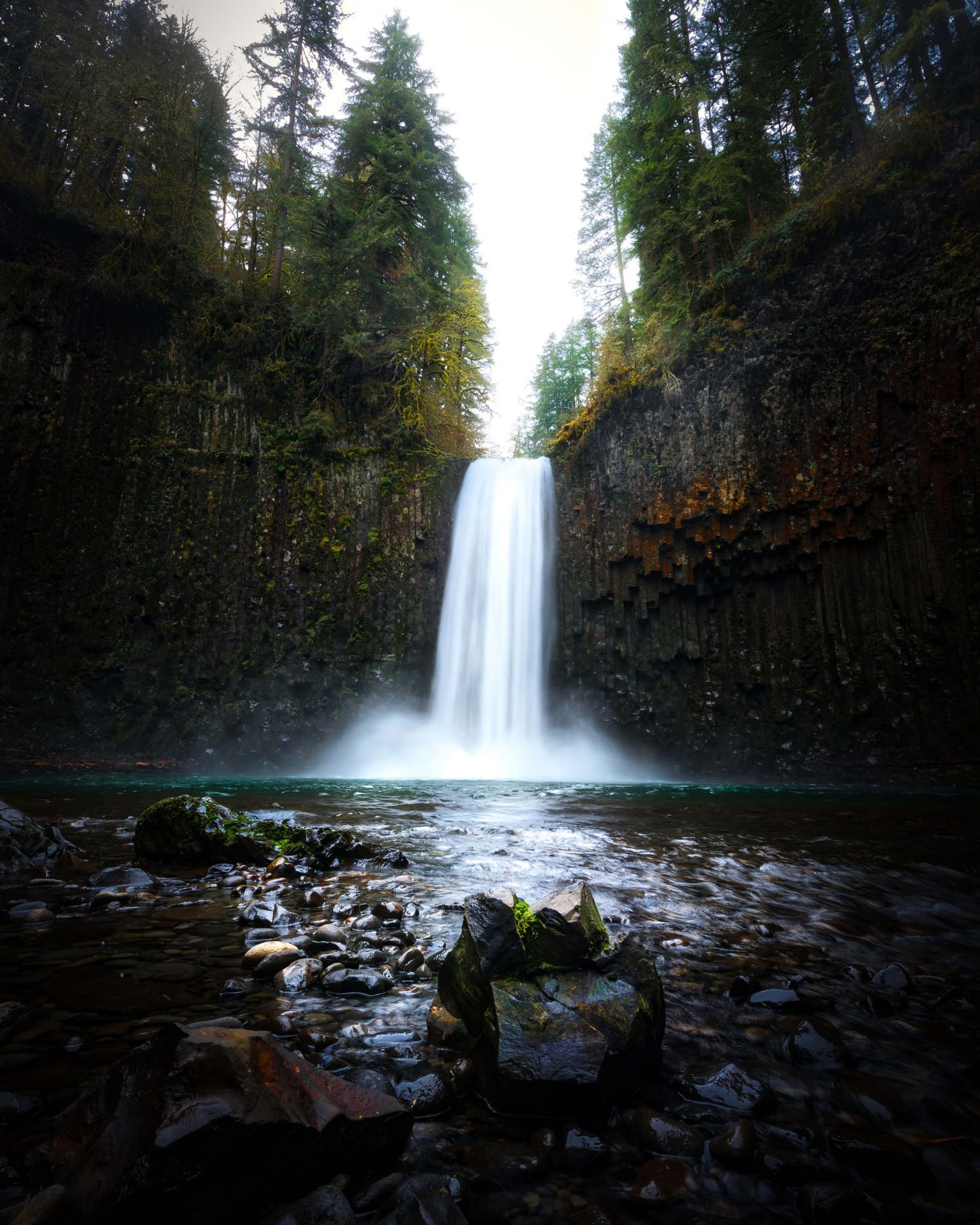 1536x1920 Oregon Waterfall