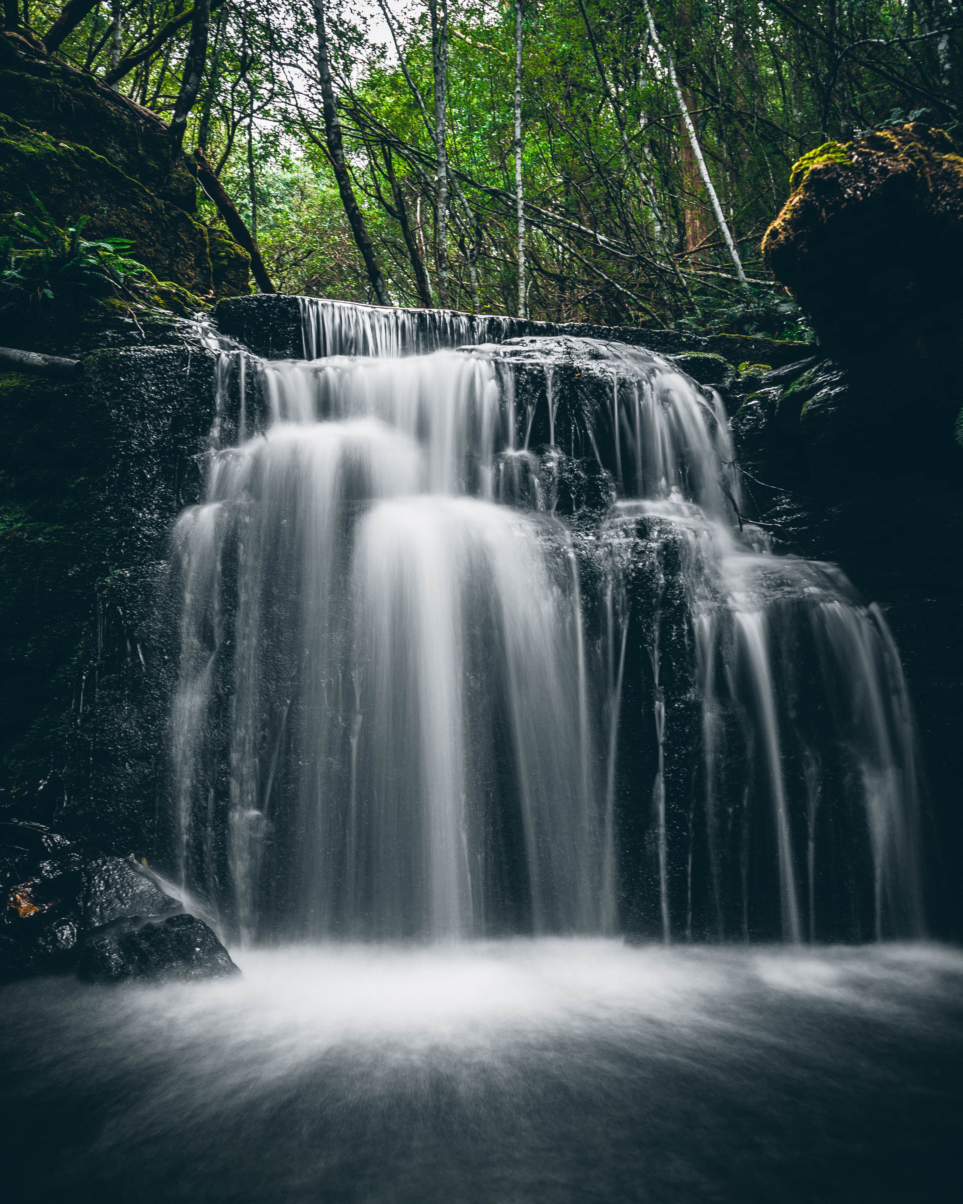4000x5000 Long Exposure Shot of a Cascade · Free