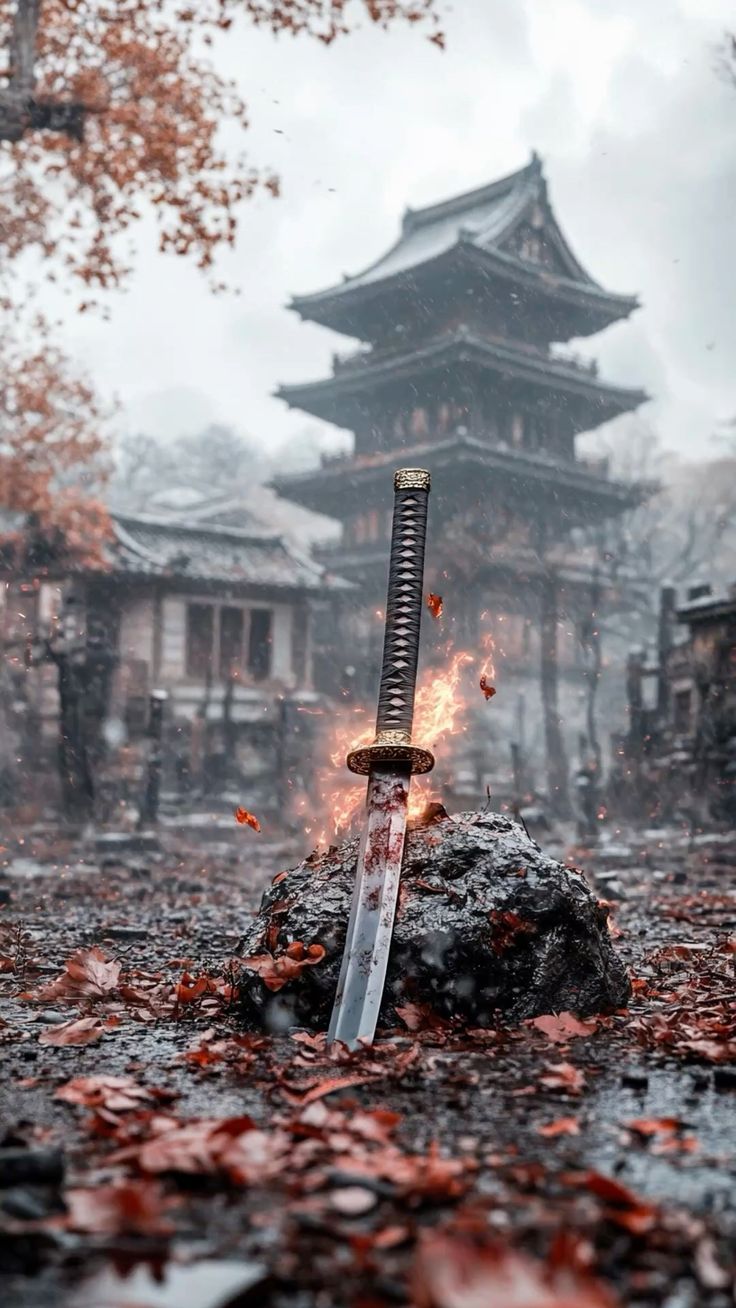736x1308 Katanas wallpaper. Bushido wallpaper, Samurai background, Samurai wallpaper