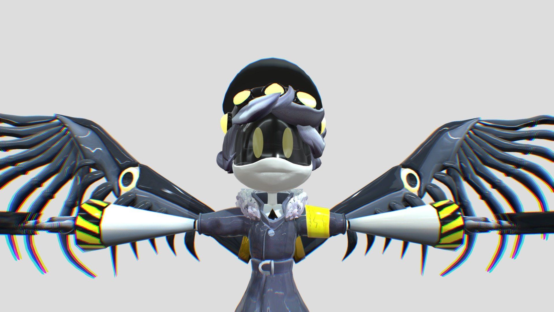 1920x1080 Serial Designation N from Murder Drones Free 3D model by Bittergiggle Playz [OFFICIAL] [e0d96f6]